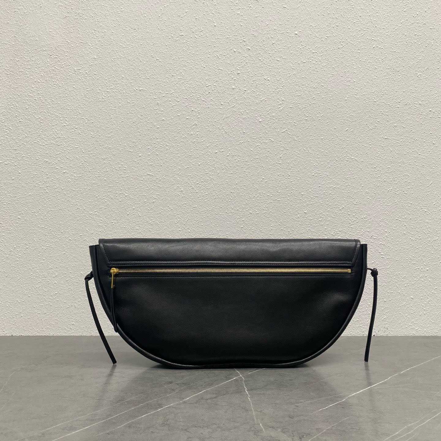 Celine HALFMOON SOFT TRIOMPHE BAG IN SUPPLE SHINY LAMBSKIN - FashionPlug