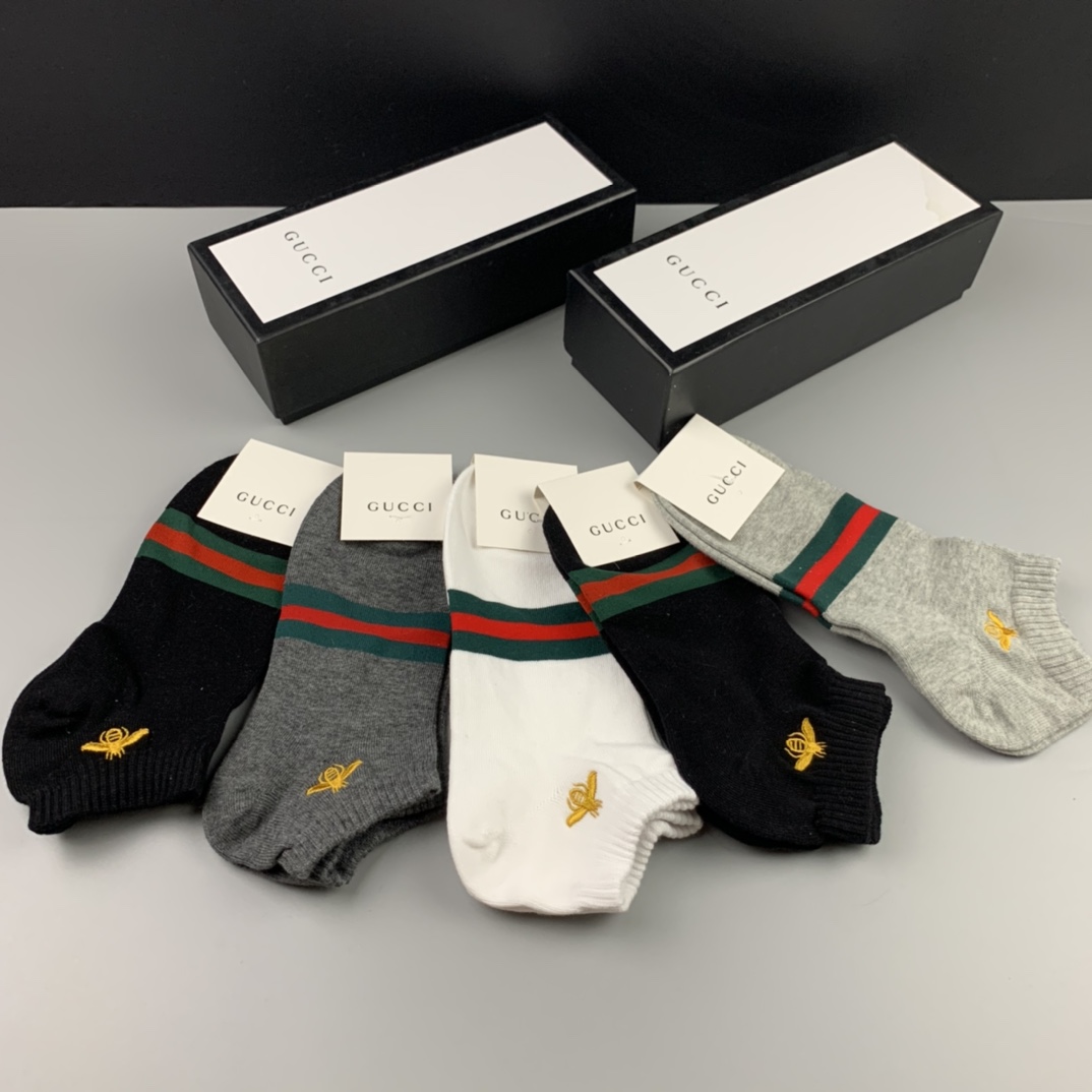 Gucci Socks /Box - FashionPlug