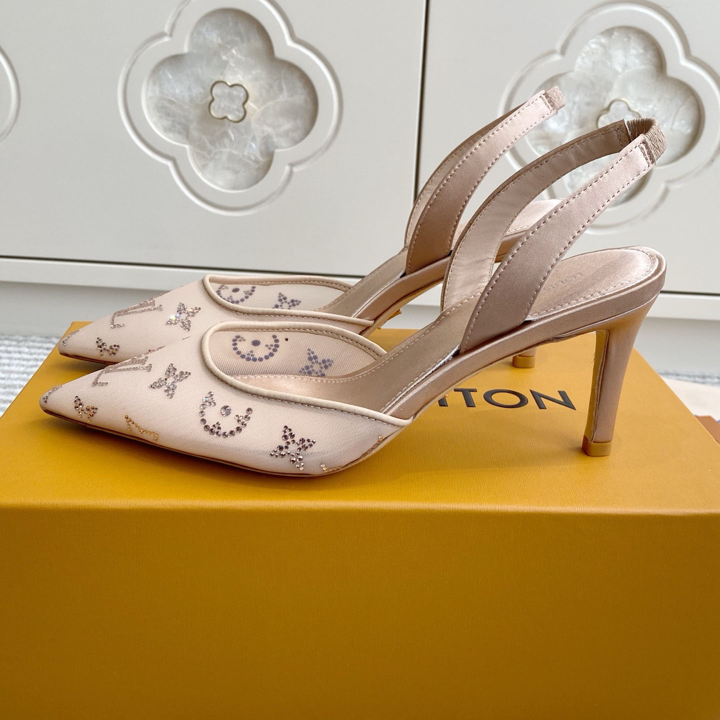 Louis Vuitton Gala Slingback Pump 1AJPUM - FashionPlug