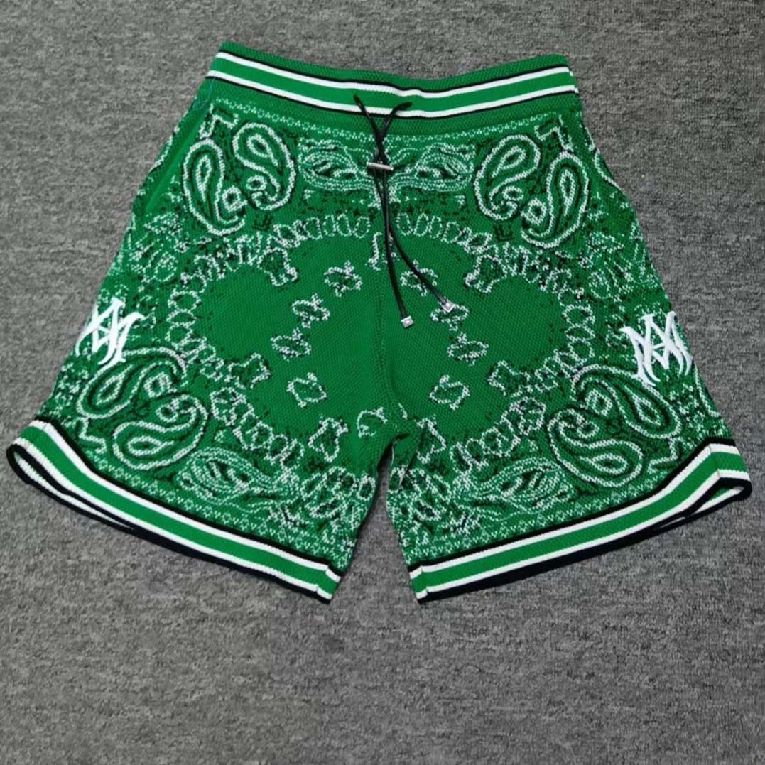 Amiri Bandana B-Ball Shorts  - FashionPlug