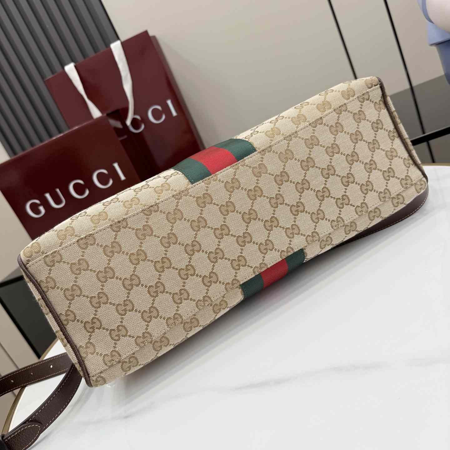 Gucci Borsetto Large Boston Bag - FashionPlug