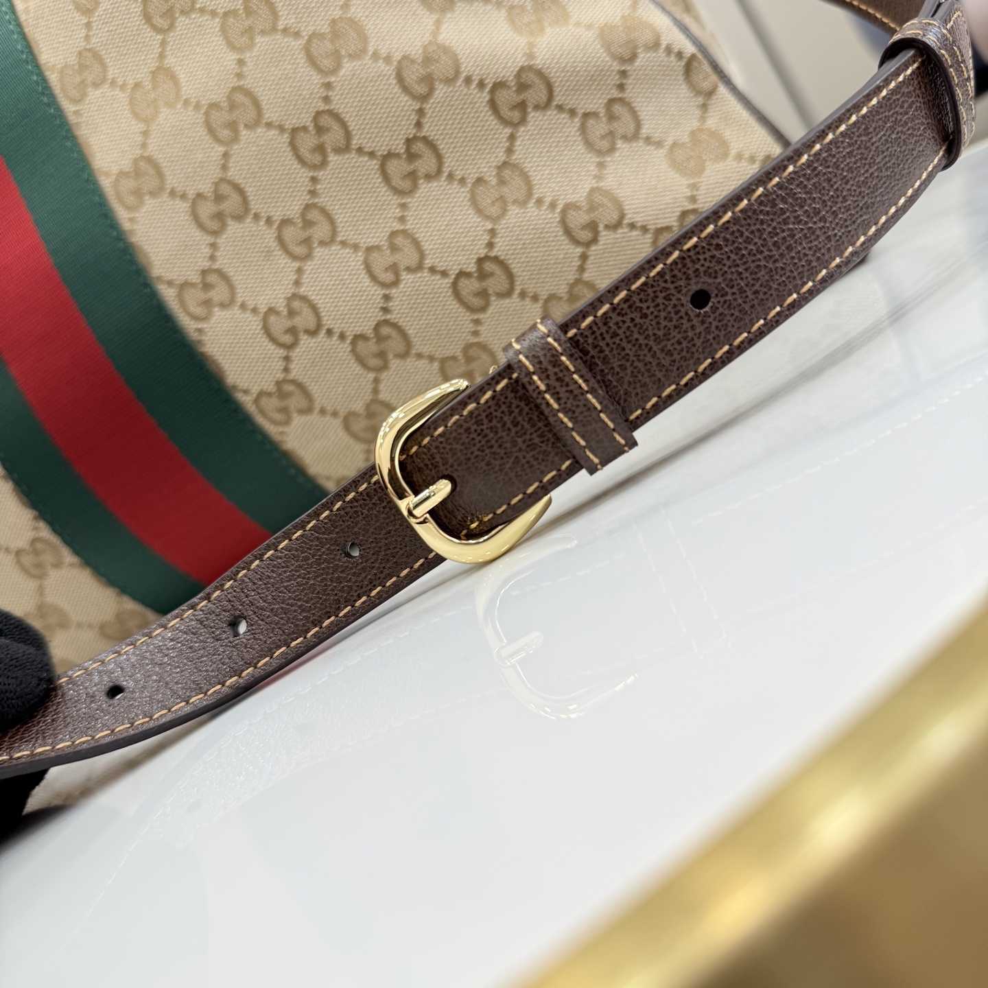 Gucci Borsetto Large Boston Bag - FashionPlug