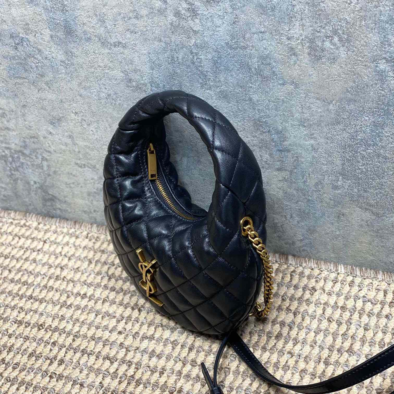 Saint Laurent ICARINO Mini In Quilted Nappa - FashionPlug