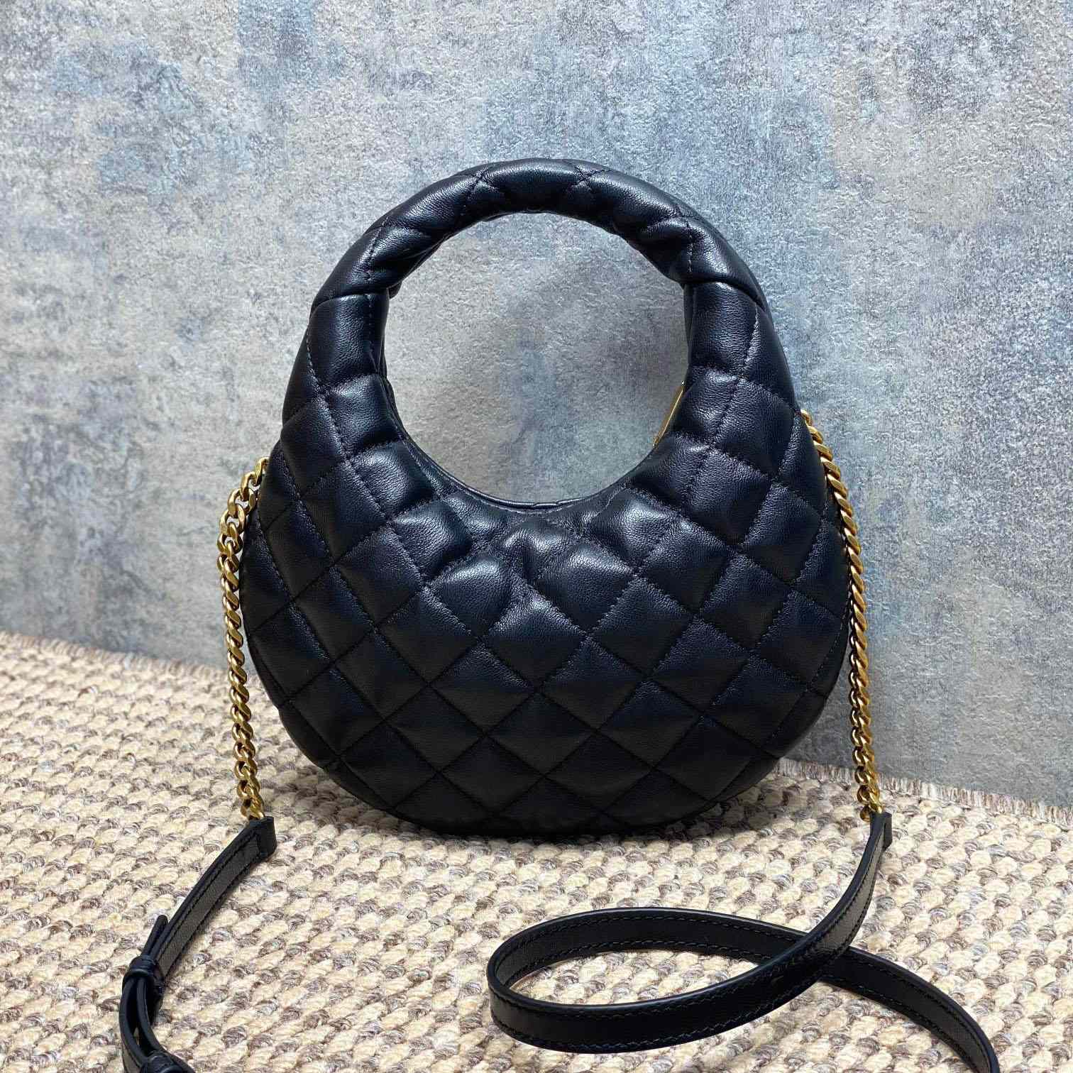 Saint Laurent ICARINO Mini In Quilted Nappa - FashionPlug