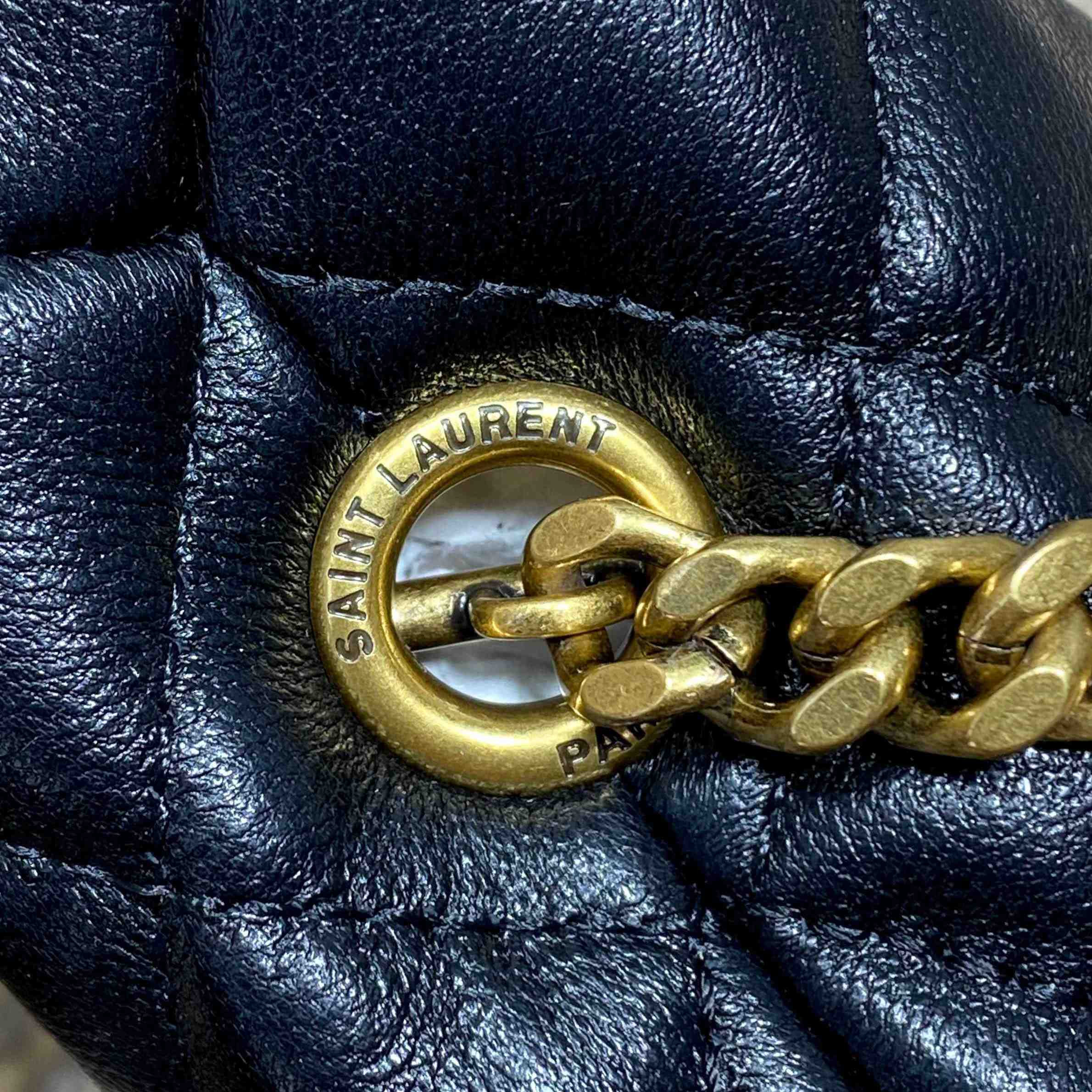 Saint Laurent ICARINO Mini In Quilted Nappa - FashionPlug