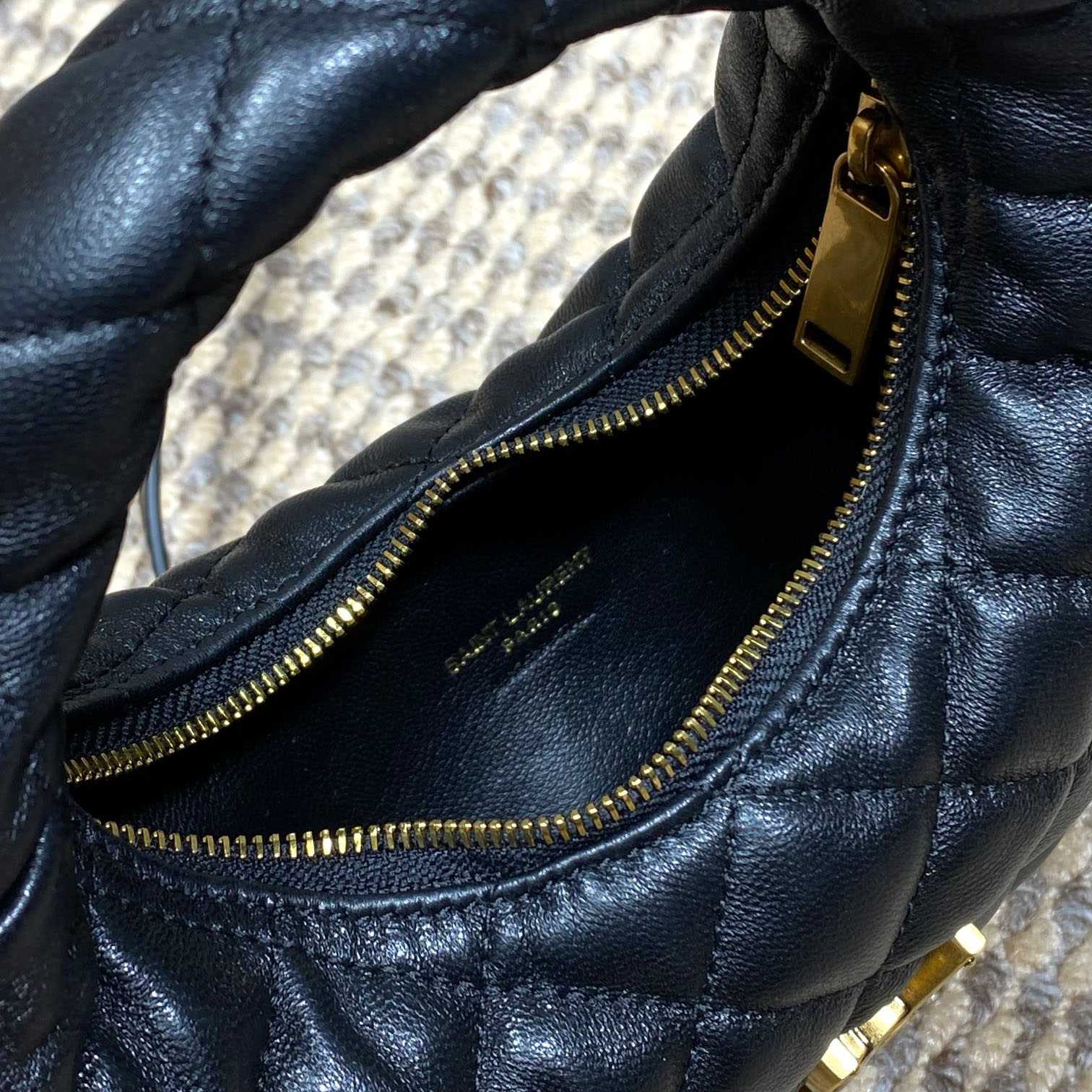 Saint Laurent ICARINO Mini In Quilted Nappa - FashionPlug