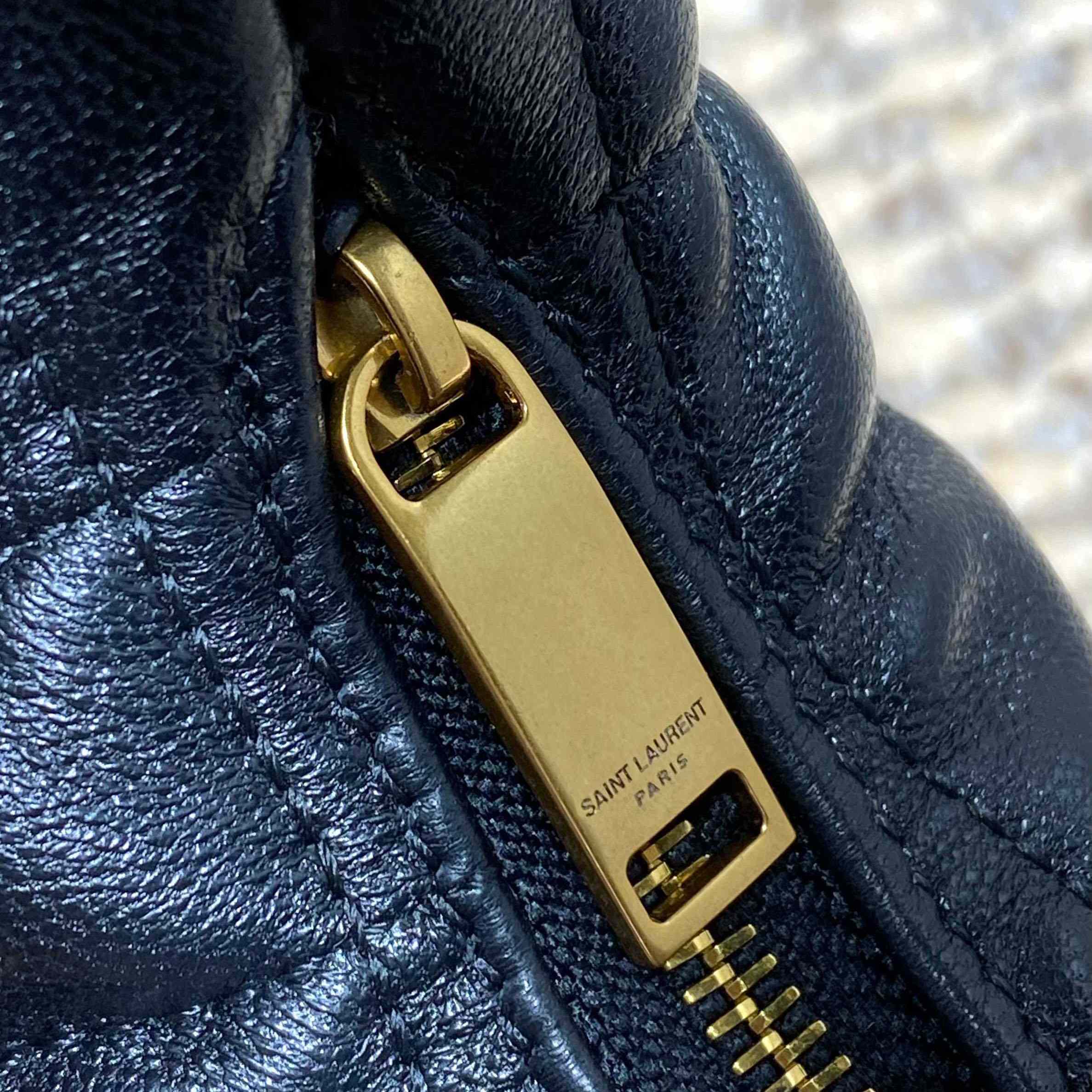 Saint Laurent ICARINO Mini In Quilted Nappa - FashionPlug