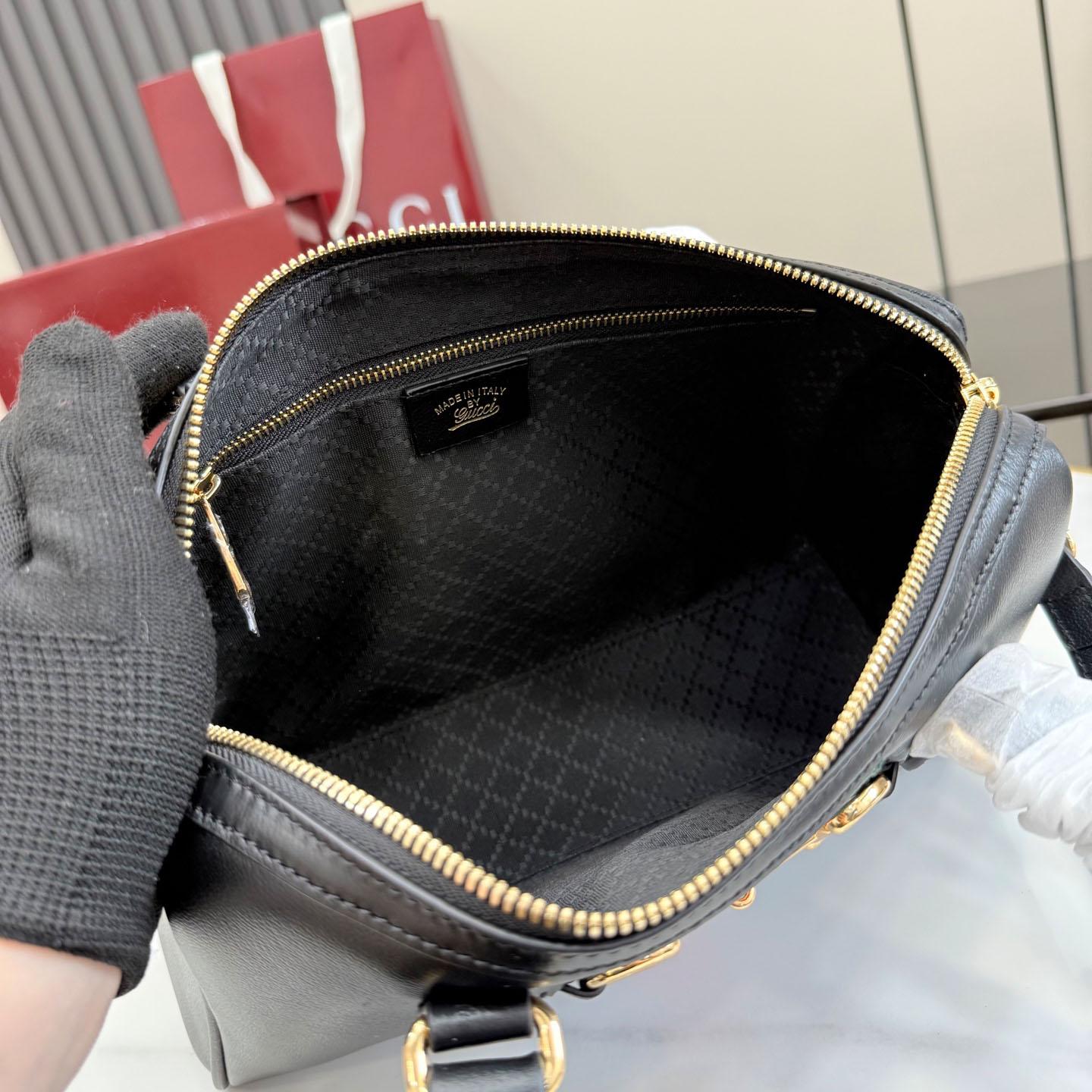 Gucci Borsetto Medium Boston Bag - FashionPlug
