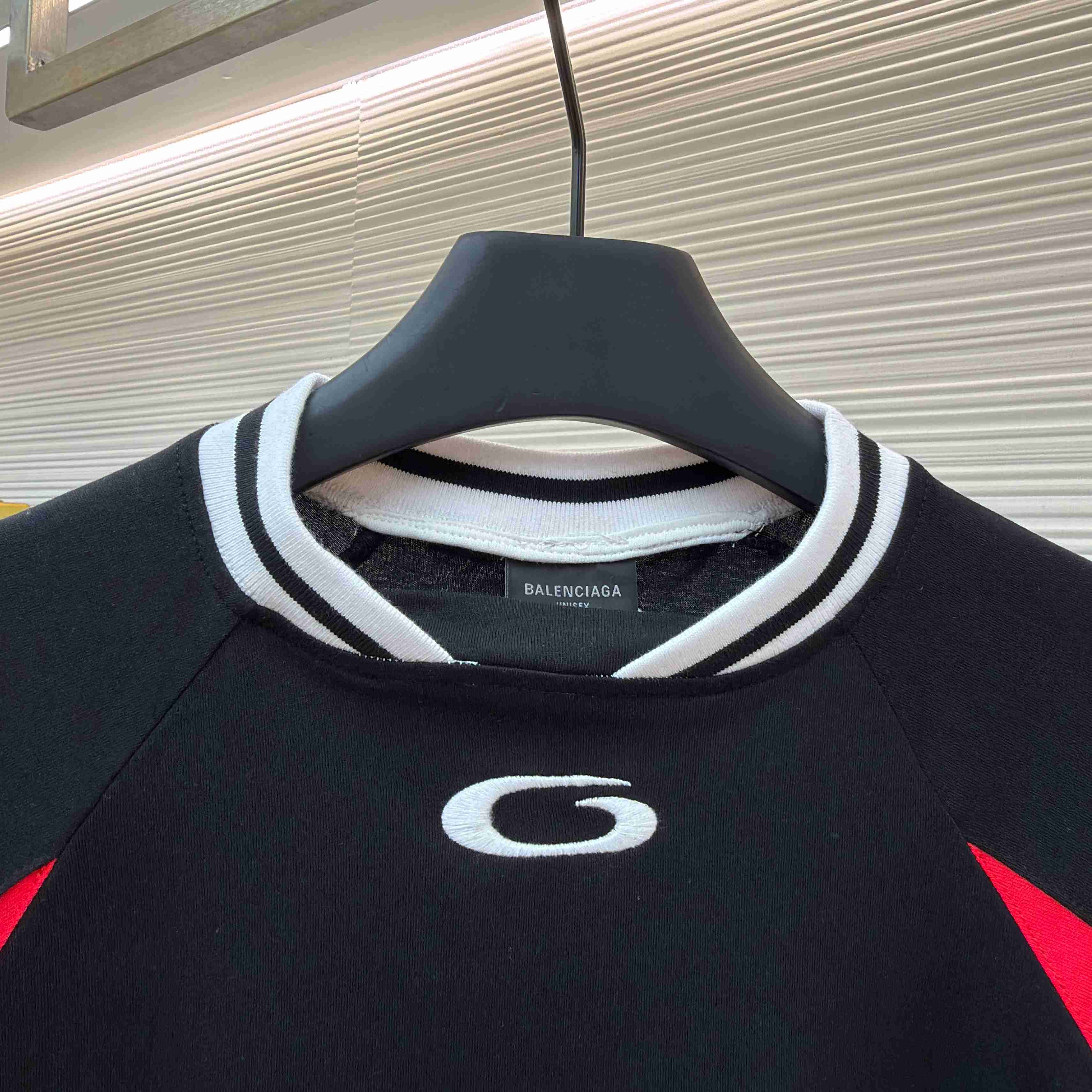 Balenciaga | Nba Collaboration Oversized Long Sleeve T-shirt In Black/Multicolor  - FashionPlug