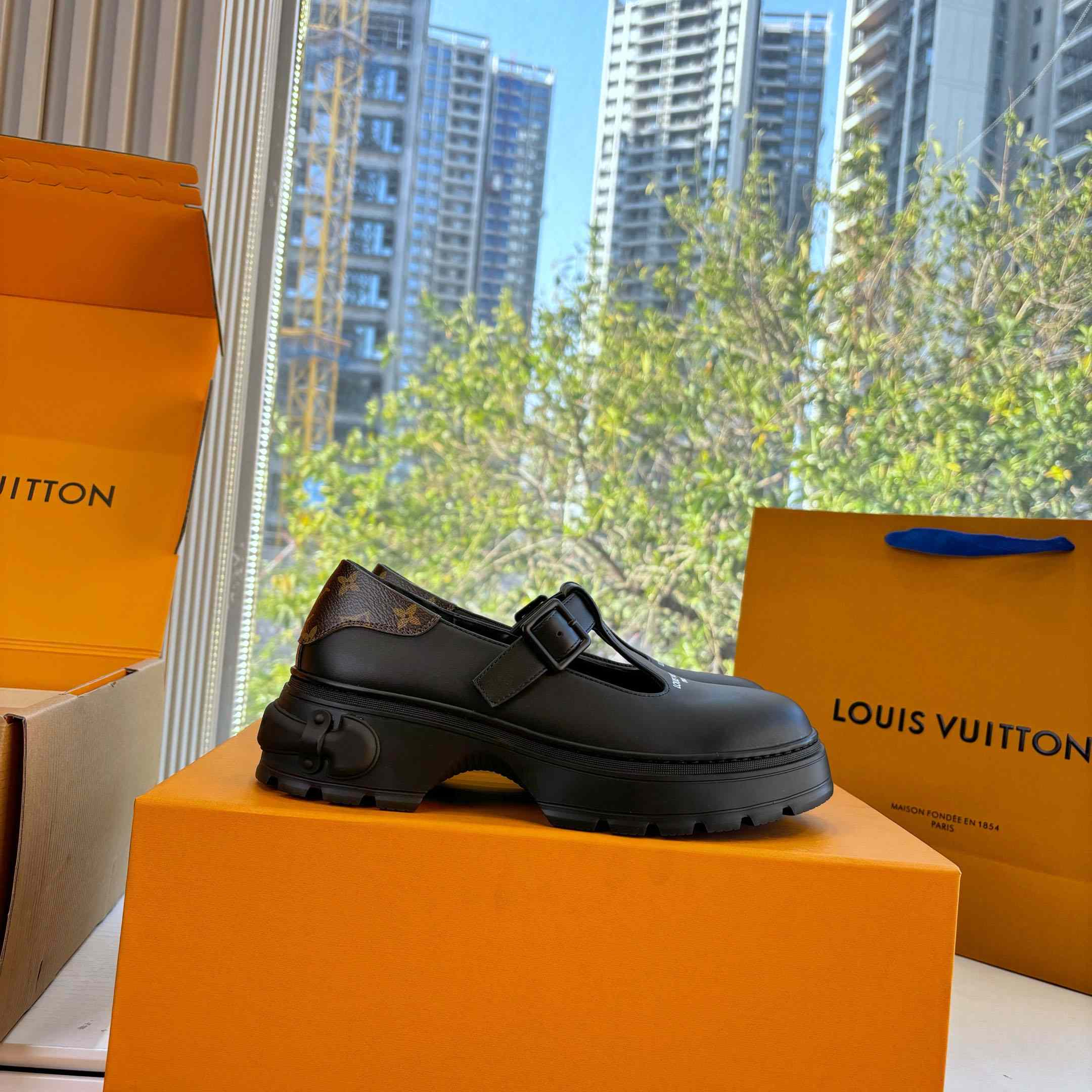 Louis Vuitton LV Squad Mary Jane - FashionPlug