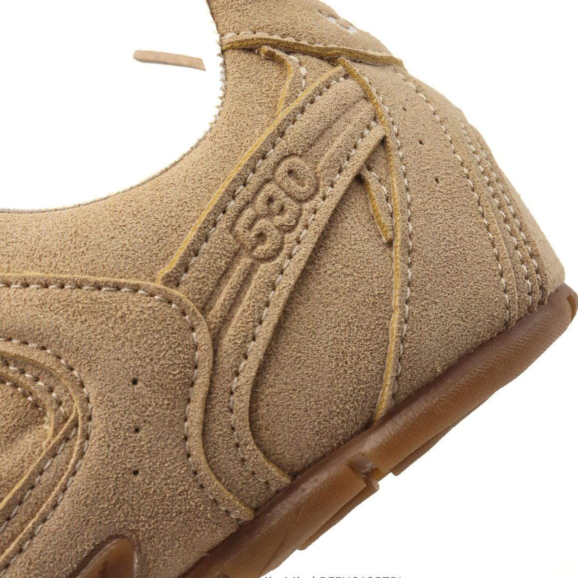 New Balance X Miu Miu 530 SL Suede Sneakers - FashionPlug