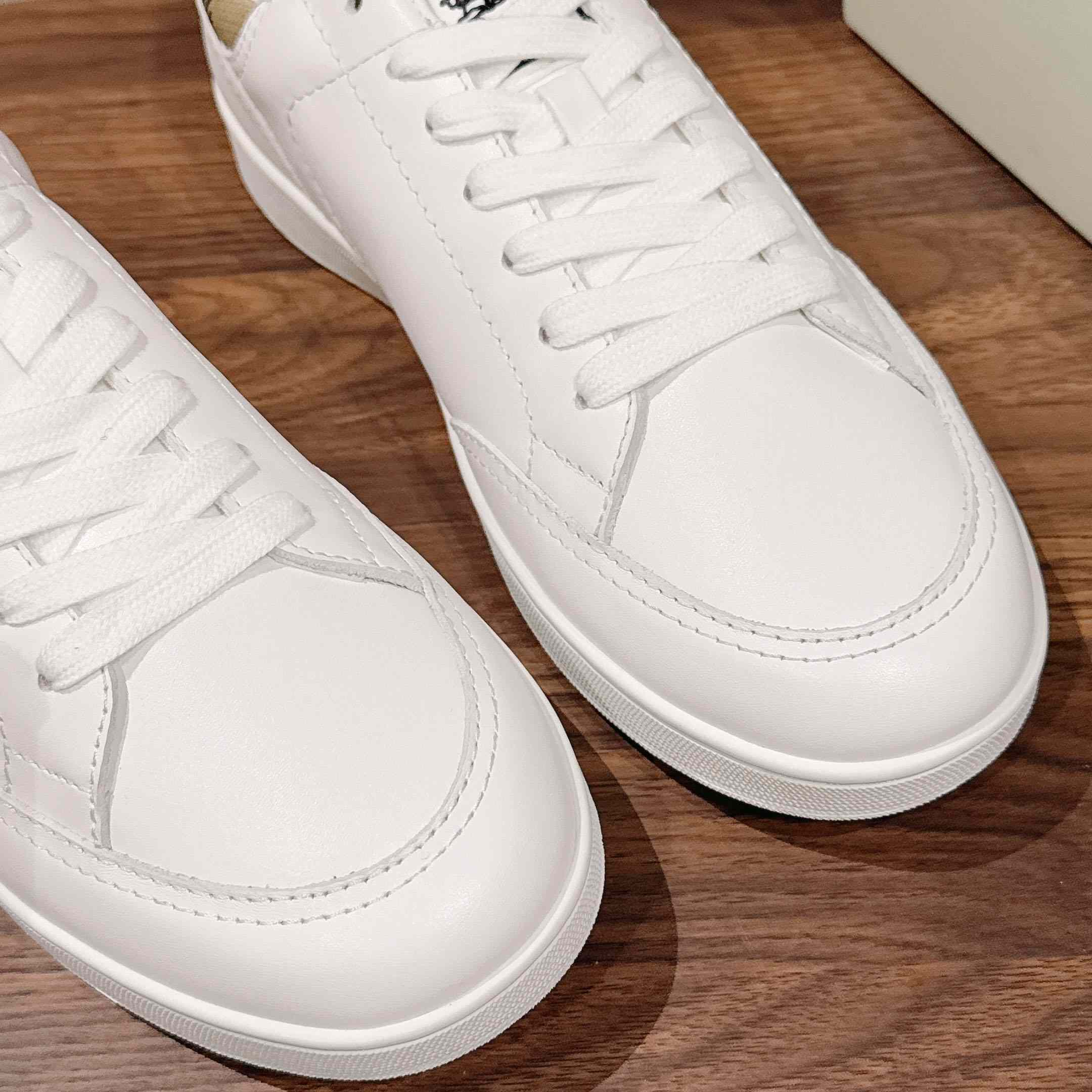 Burberry Leather Set Sneakers​ - FashionPlug