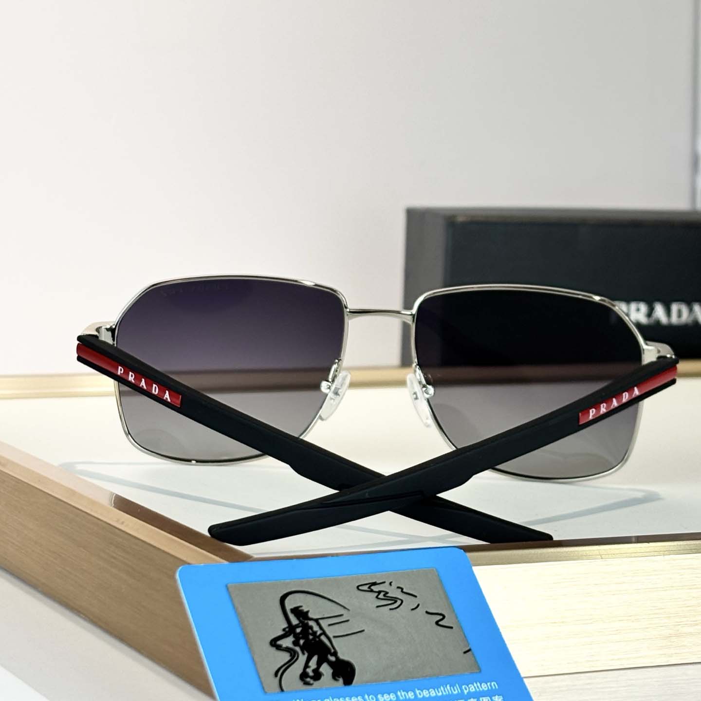 Prada Polarized  SPS 54W Sunglasses     - FashionPlug
