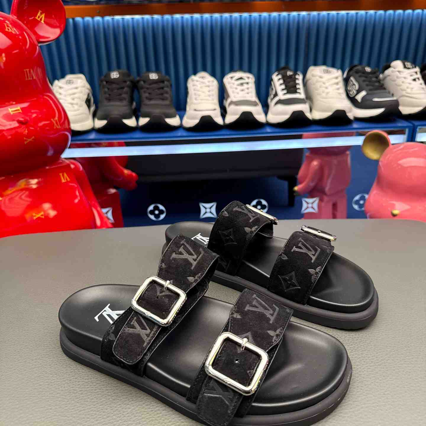 Louis Vuitton LV Venice Mule   - FashionPlug