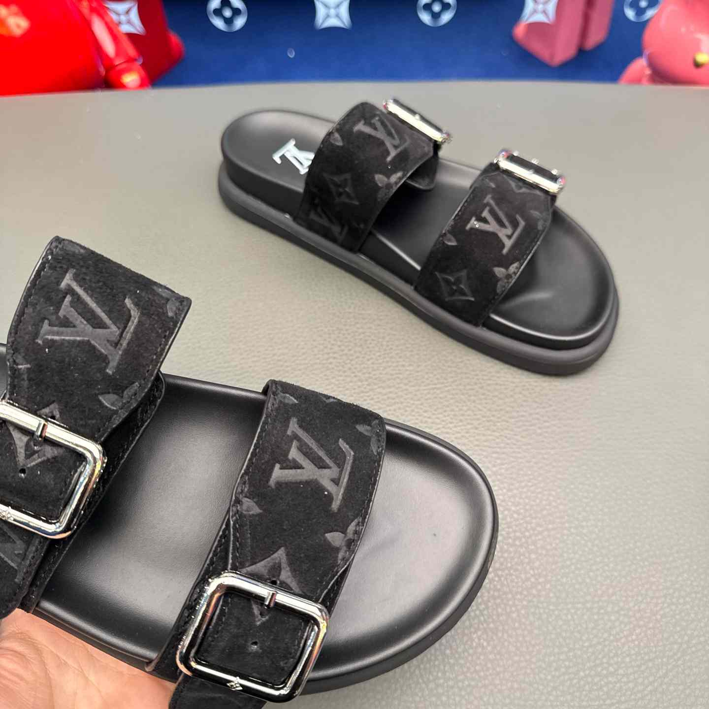 Louis Vuitton LV Venice Mule   - FashionPlug