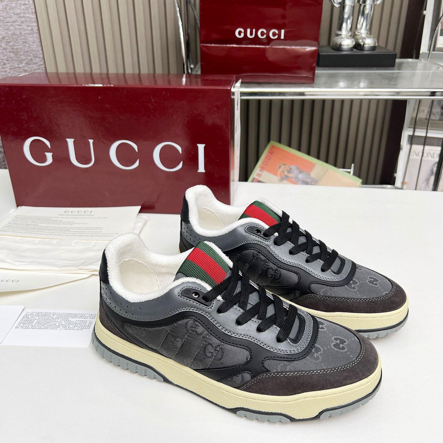 Gucci Re-Web Sneakers - FashionPlug