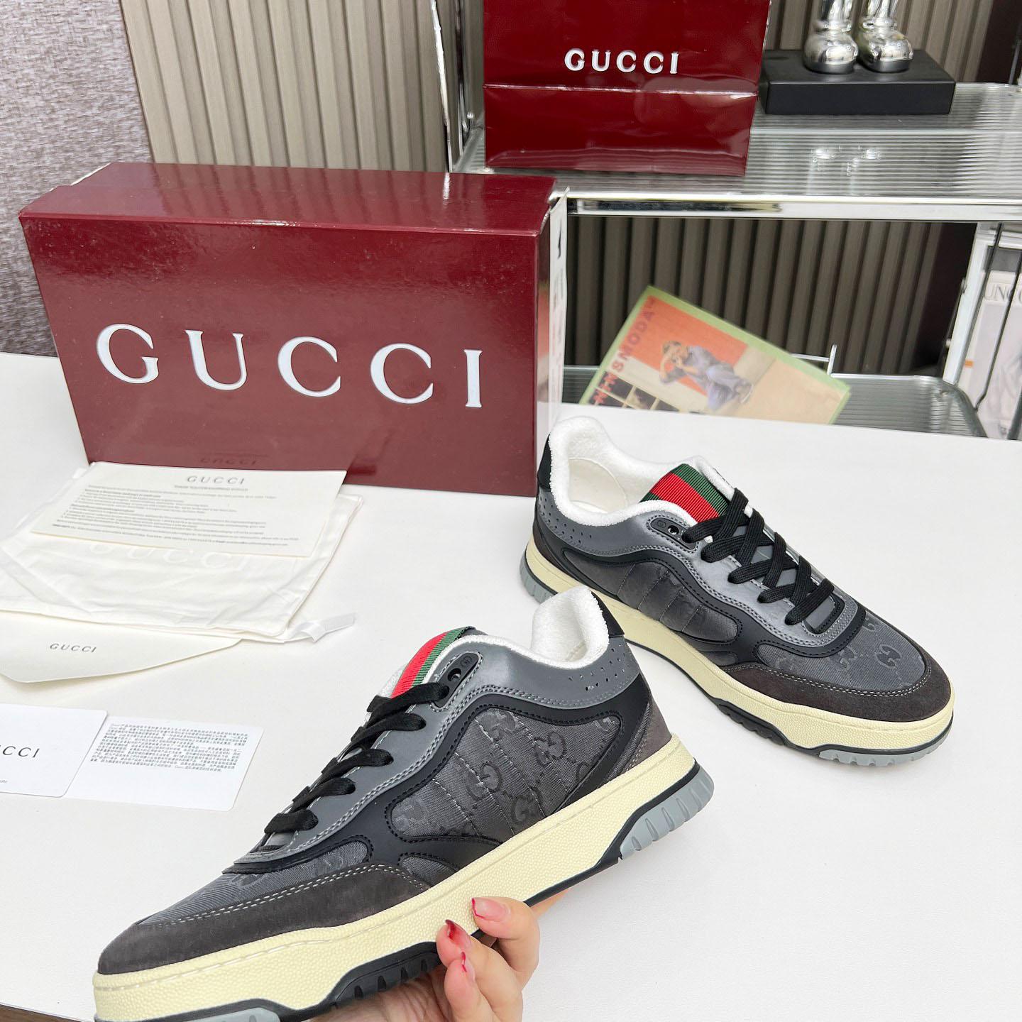 Gucci Re-Web Sneakers - FashionPlug