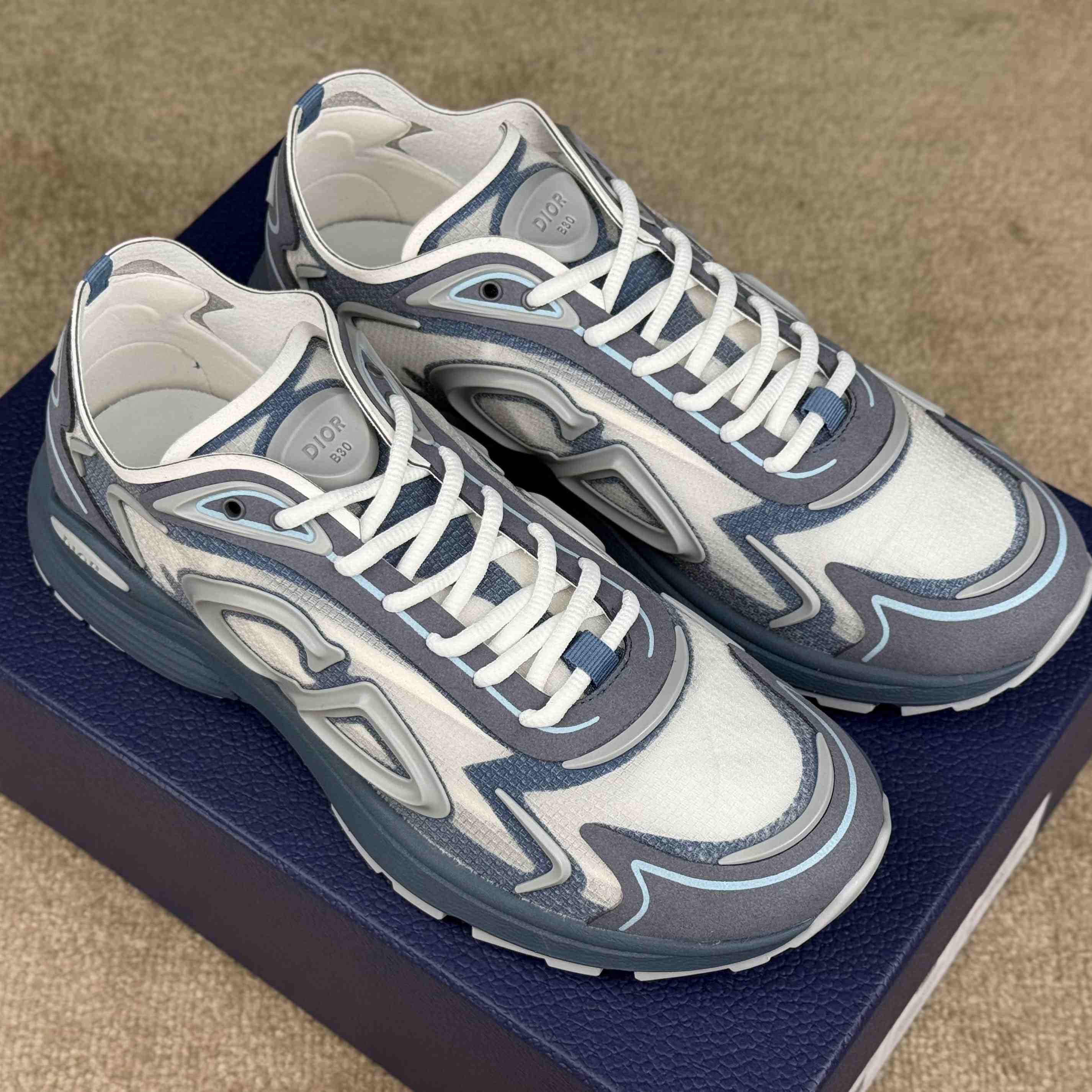 Dior B30 Countdown Tech Sneaker - FashionPlug
