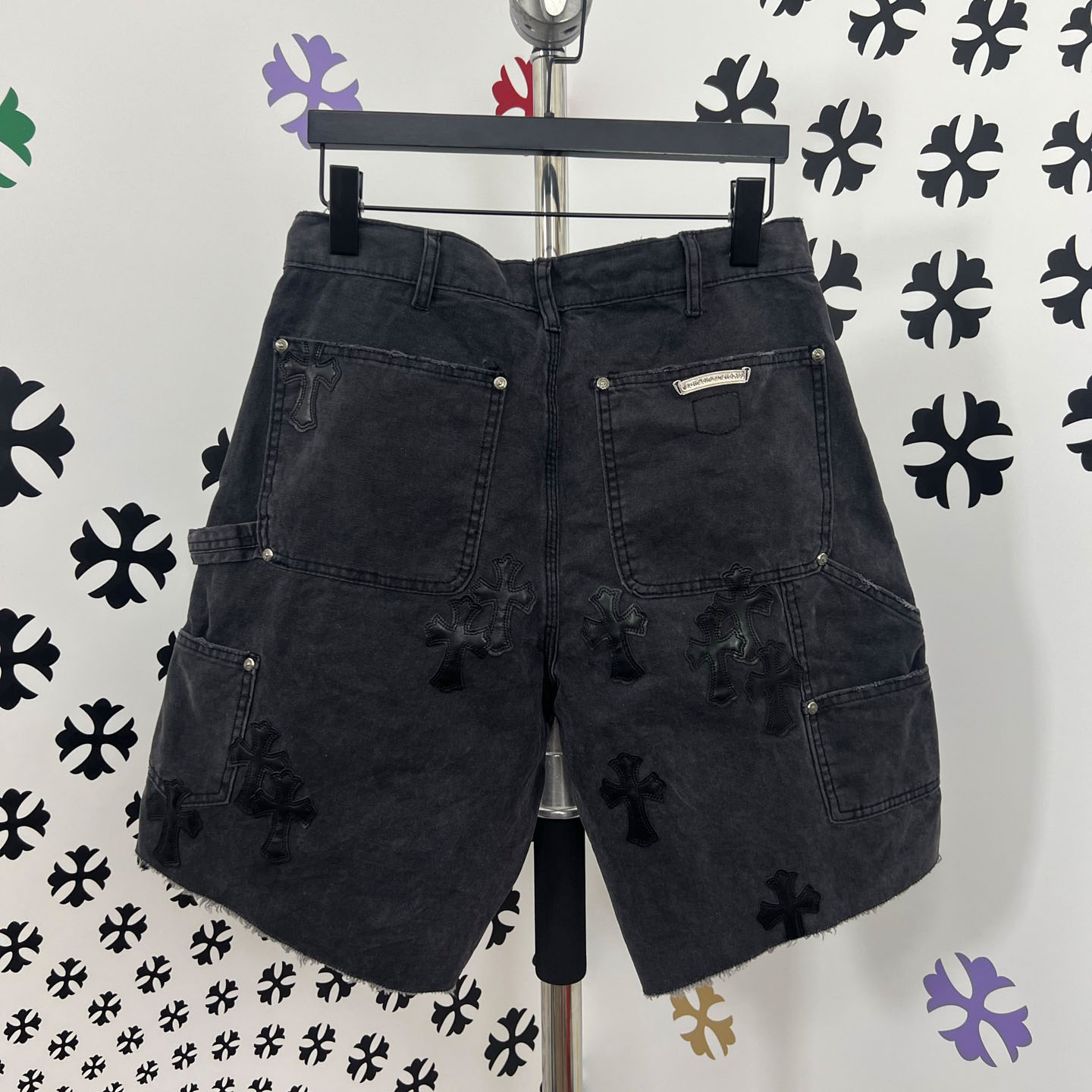Chrome Hearts Denim Shorts - FashionPlug