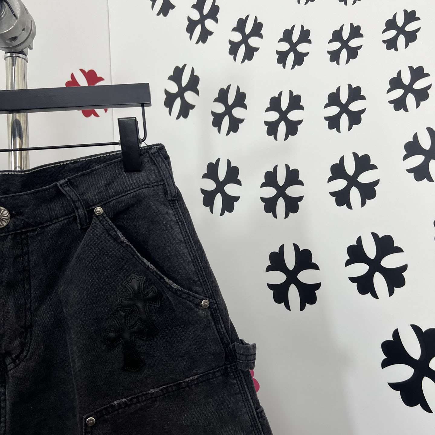 Chrome Hearts Denim Shorts - FashionPlug