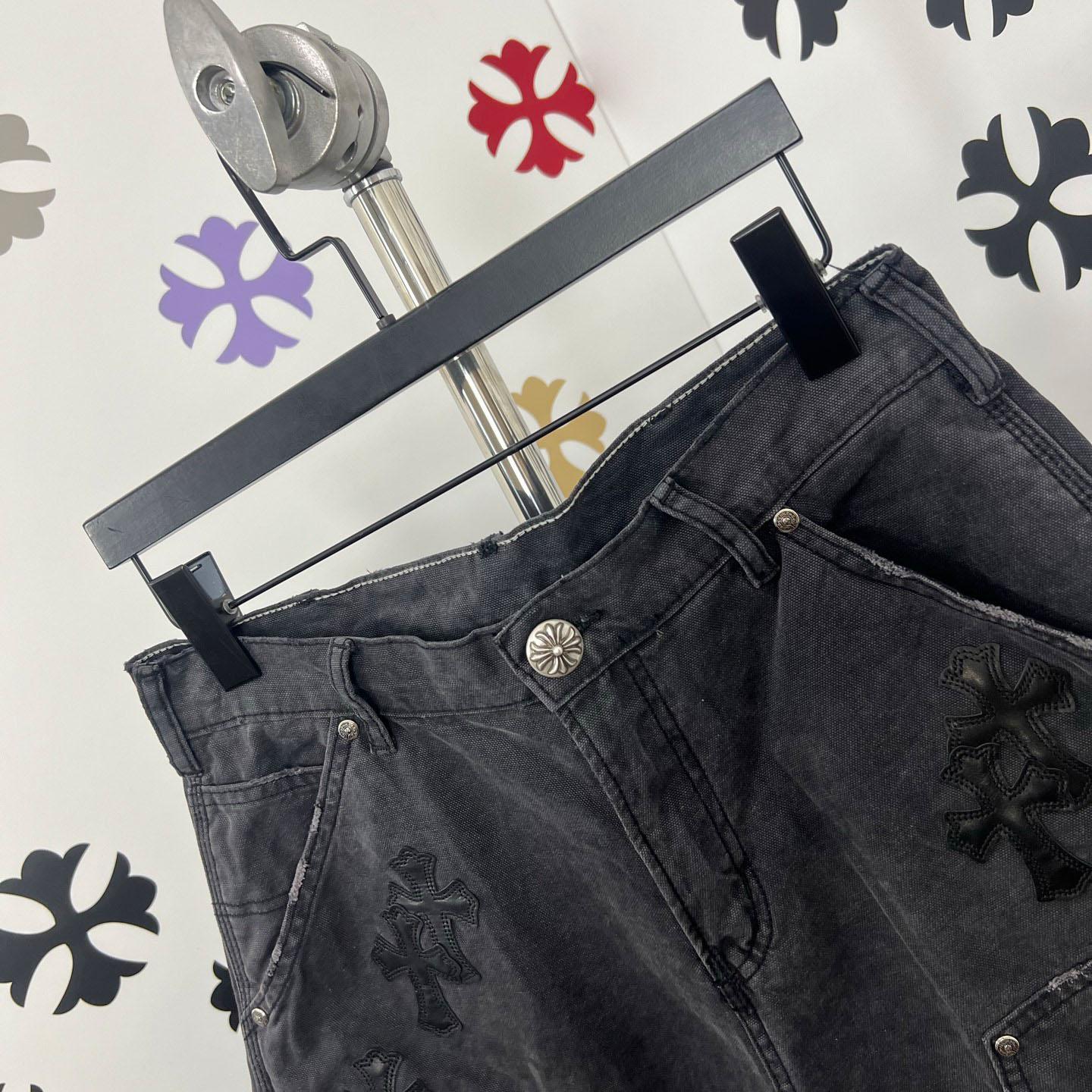 Chrome Hearts Denim Shorts - FashionPlug