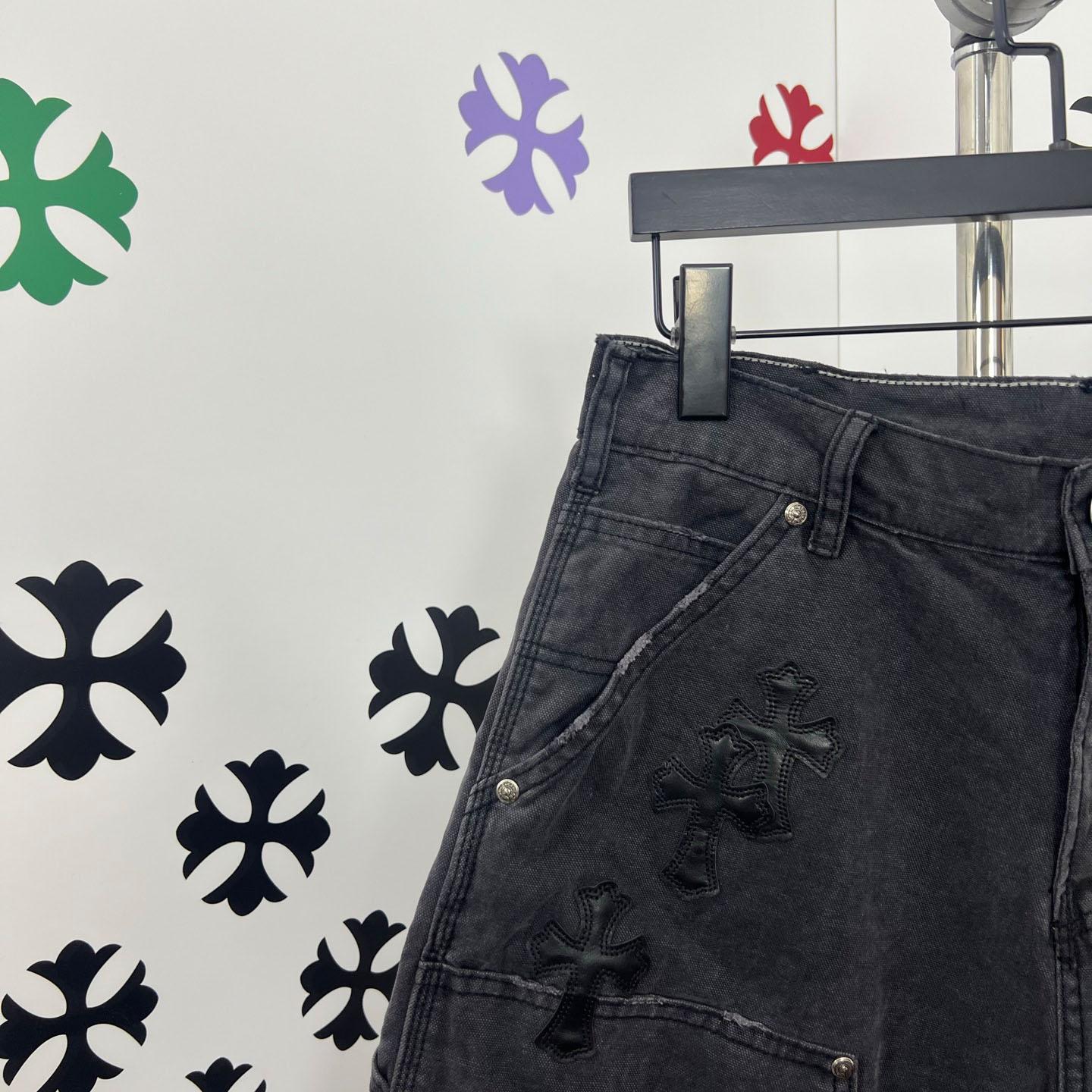 Chrome Hearts Denim Shorts - FashionPlug