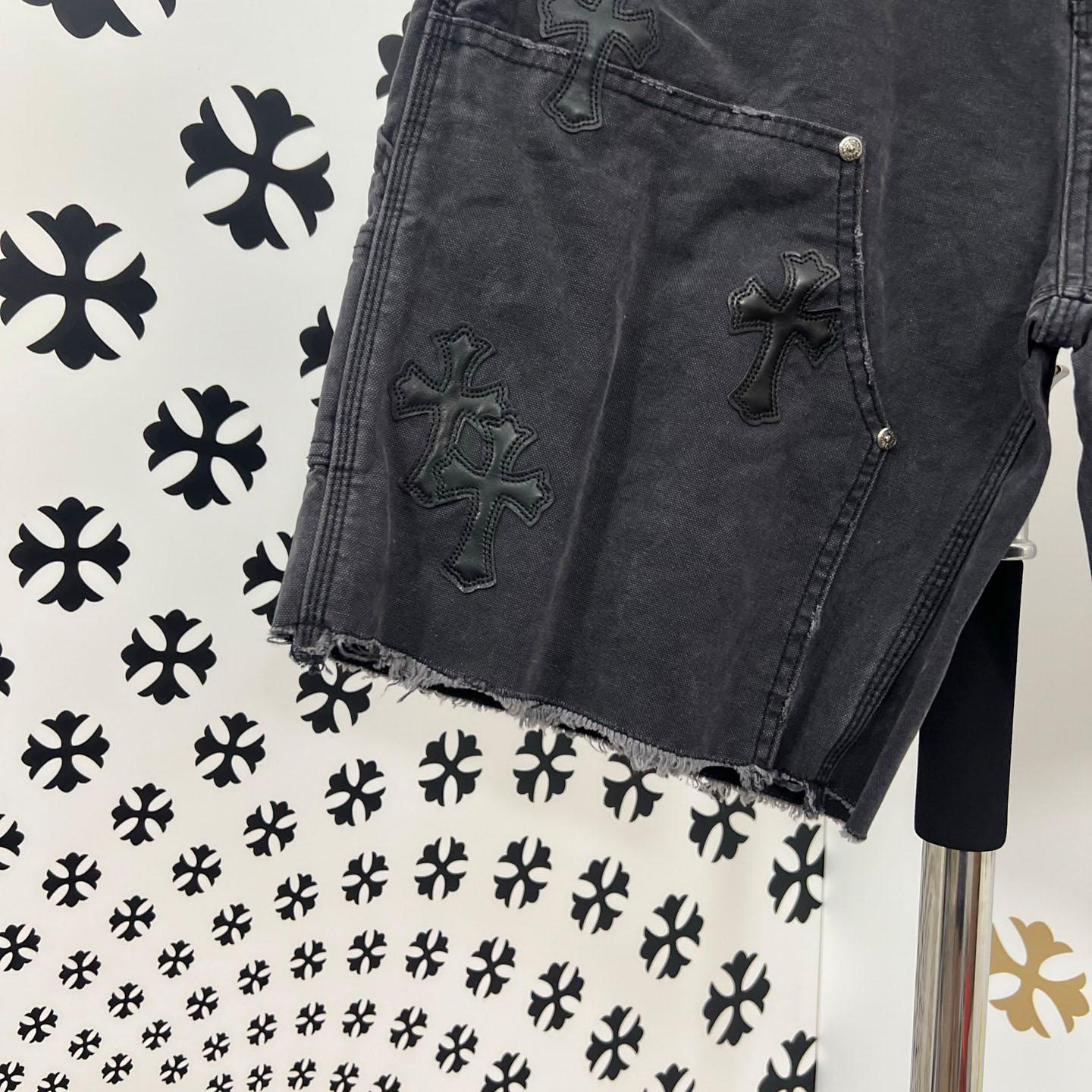 Chrome Hearts Denim Shorts - FashionPlug