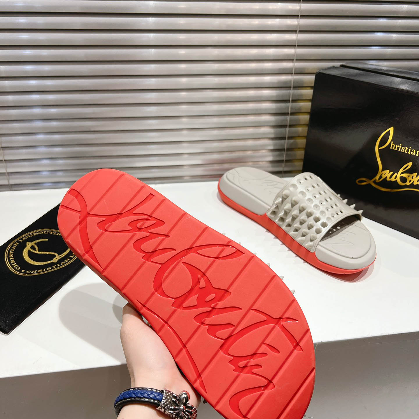 Christian Louboutin Take It Easy Sandals - FashionPlug