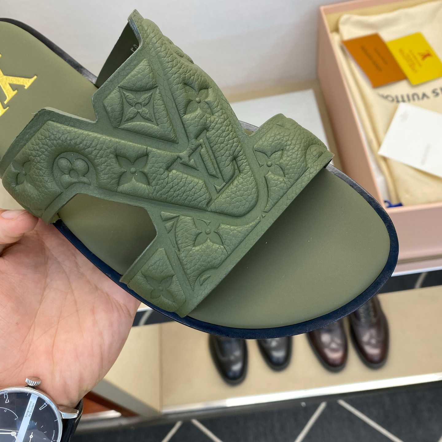 Louis Vuitton LV Oasis Mule    - FashionPlug