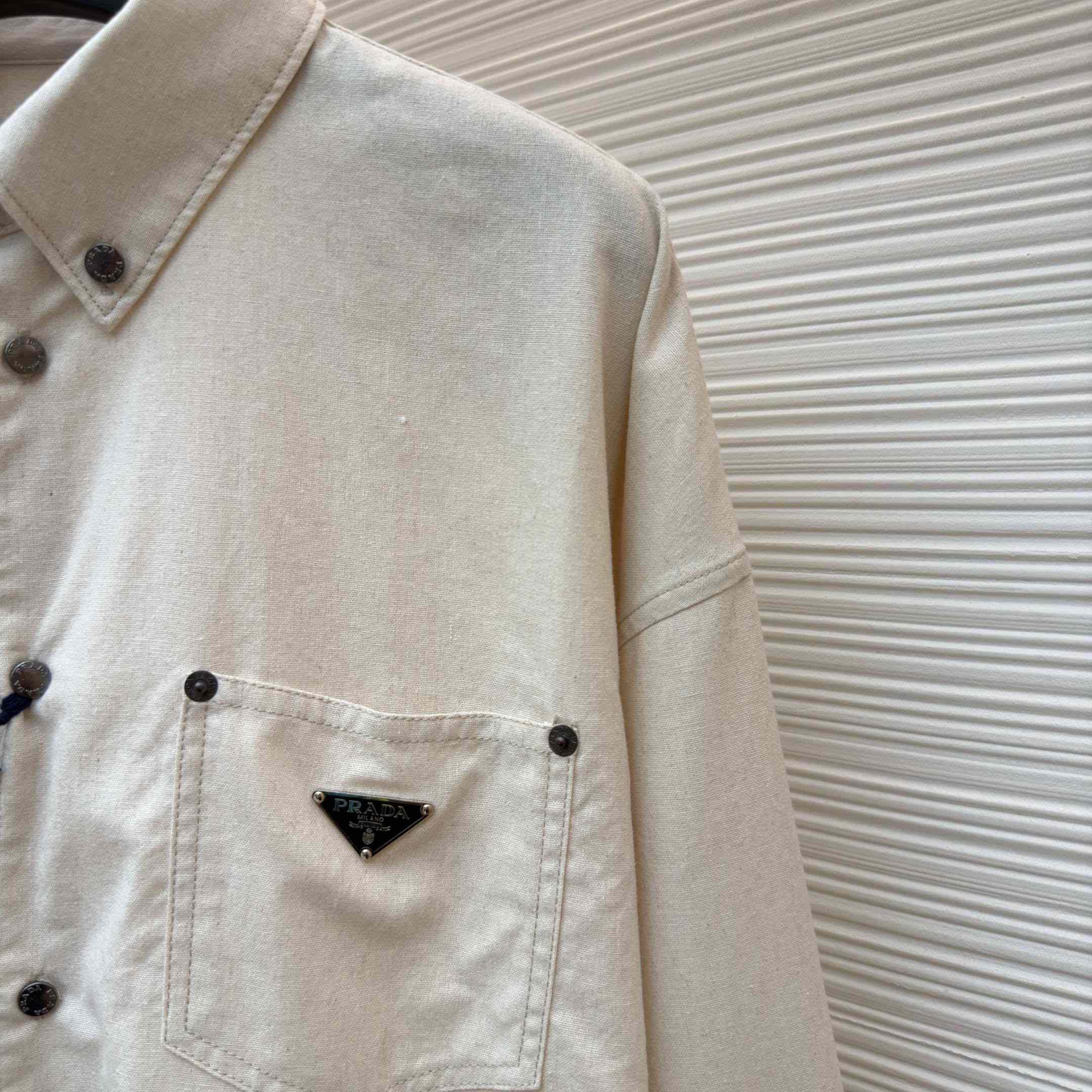 Prada Chambray Shirt - FashionPlug