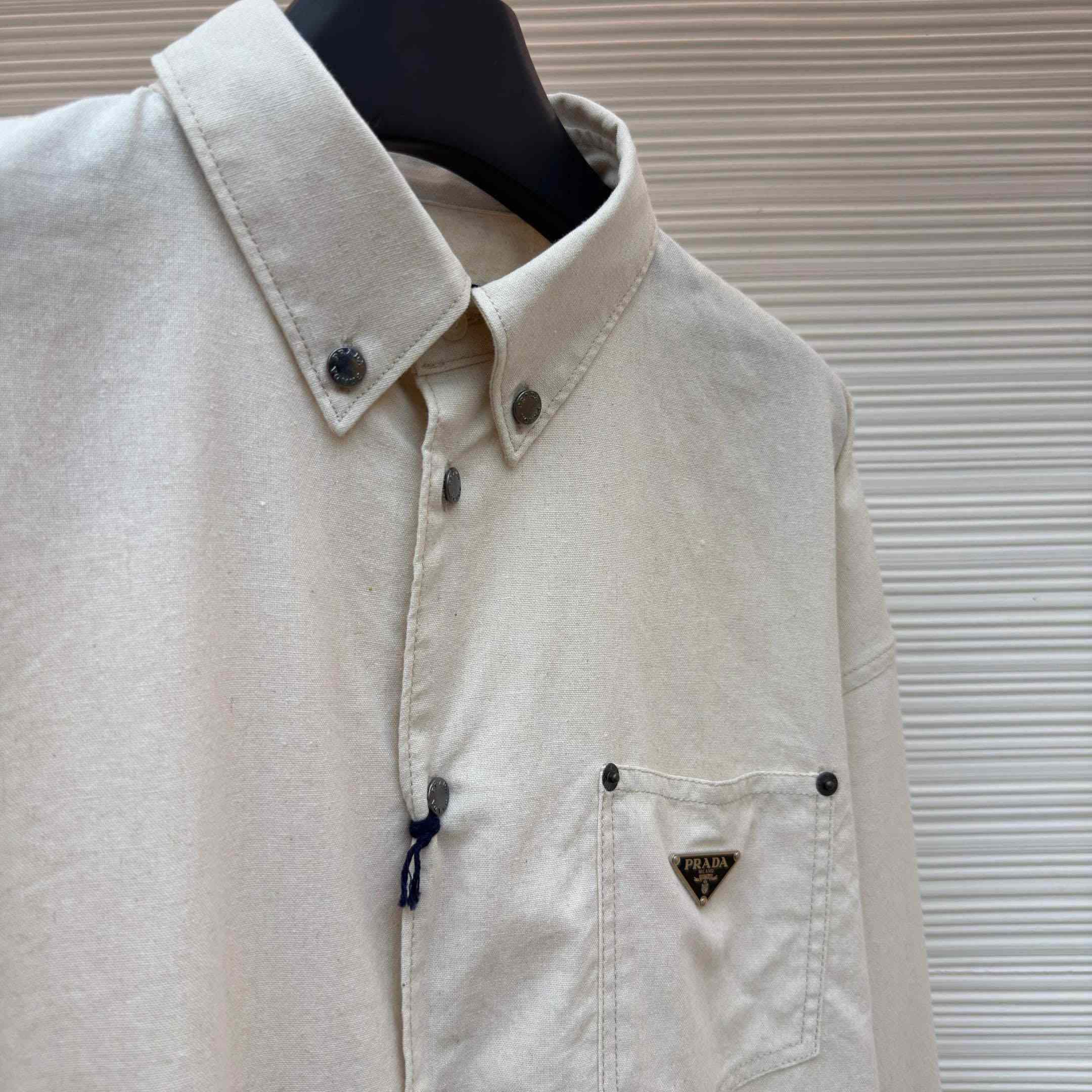 Prada Chambray Shirt - FashionPlug