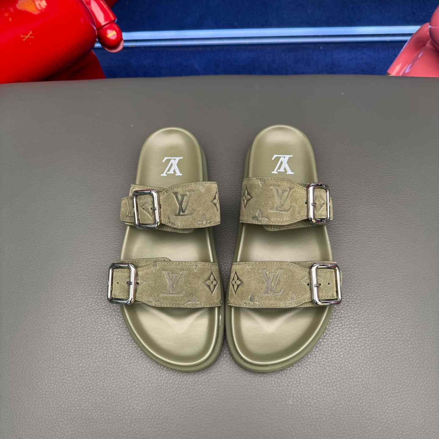 Louis Vuitton LV Venice Mule   - FashionPlug