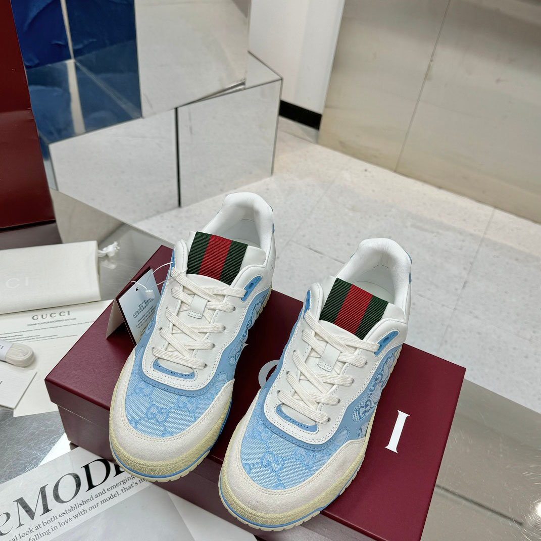 Gucci Re-Web Sneakers - FashionPlug