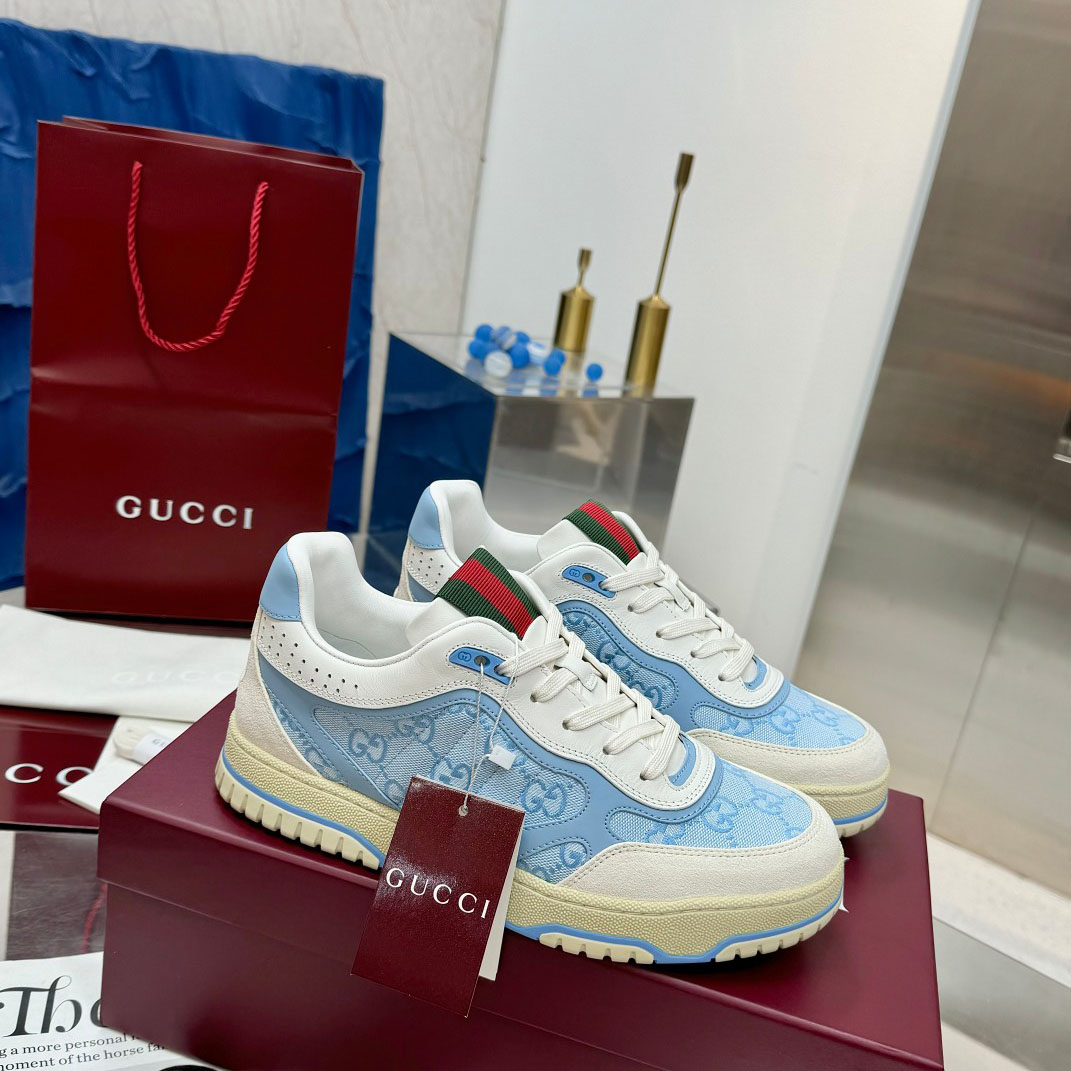 Gucci Re-Web Sneakers - FashionPlug