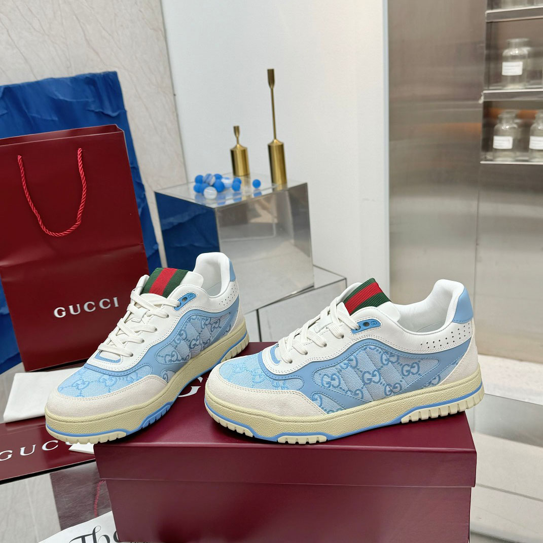 Gucci Re-Web Sneakers - FashionPlug