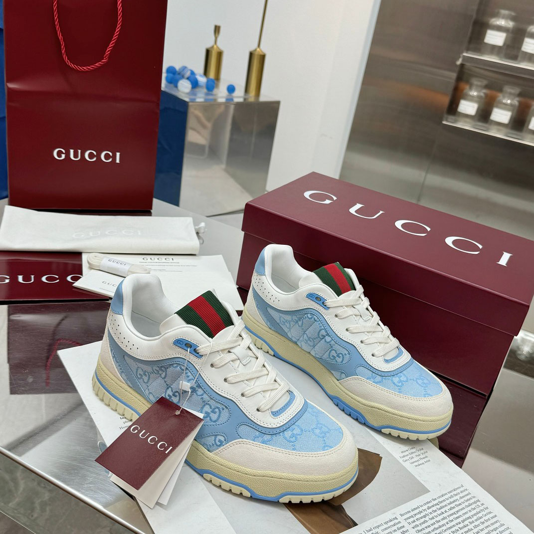 Gucci Re-Web Sneakers - FashionPlug