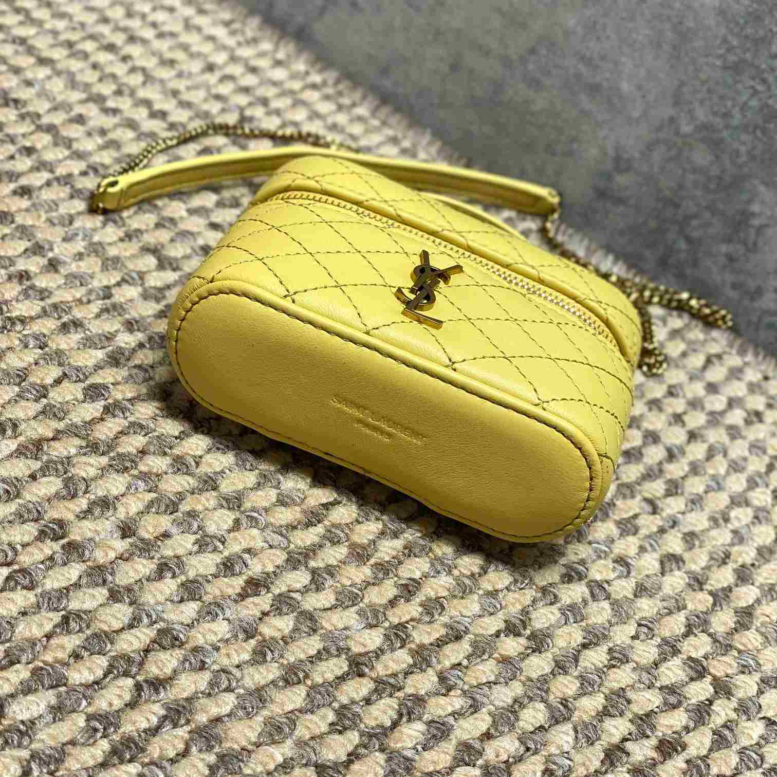 Saint Laurent GABY Micro Vanity Bag In Lambskin - FashionPlug