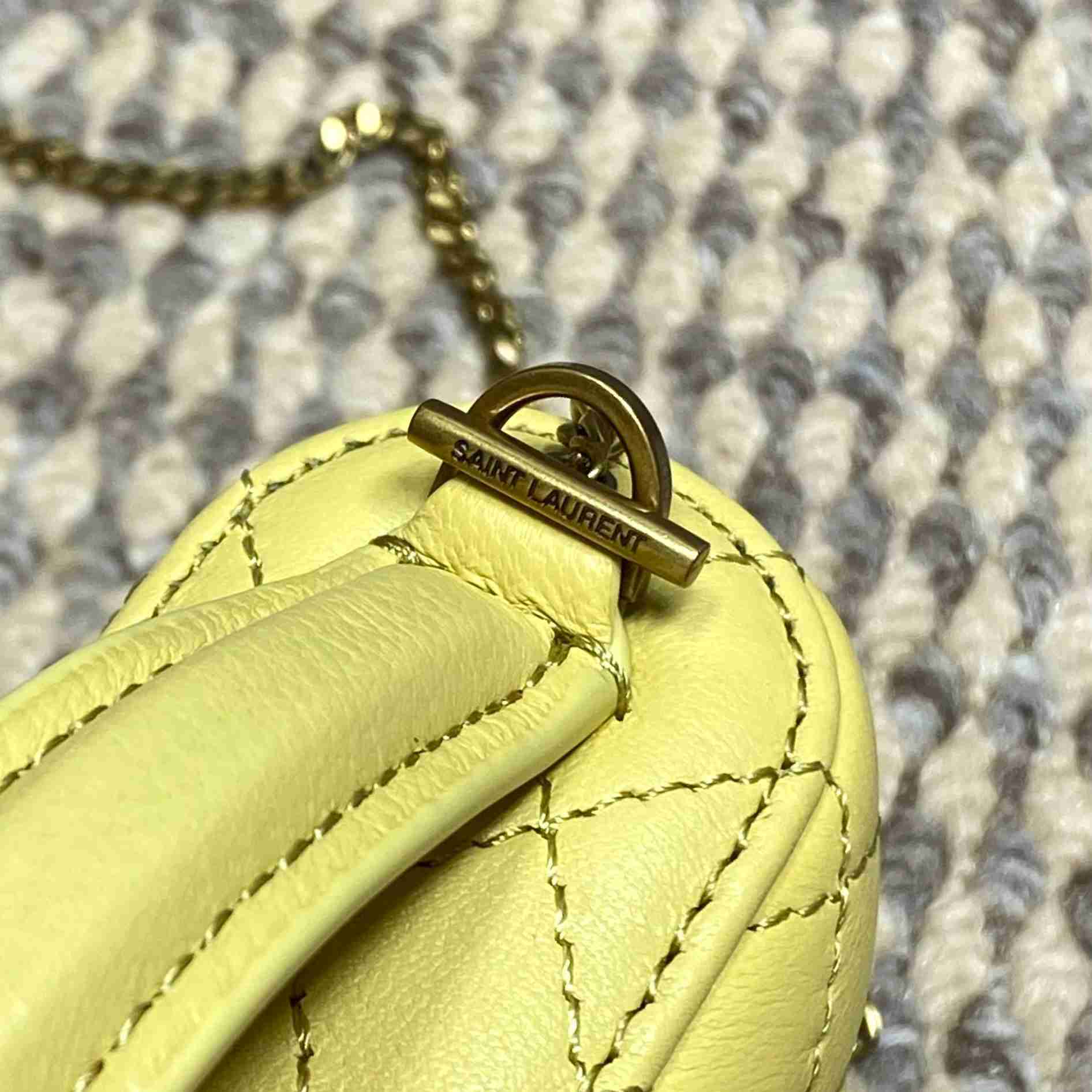 Saint Laurent GABY Micro Vanity Bag In Lambskin - FashionPlug