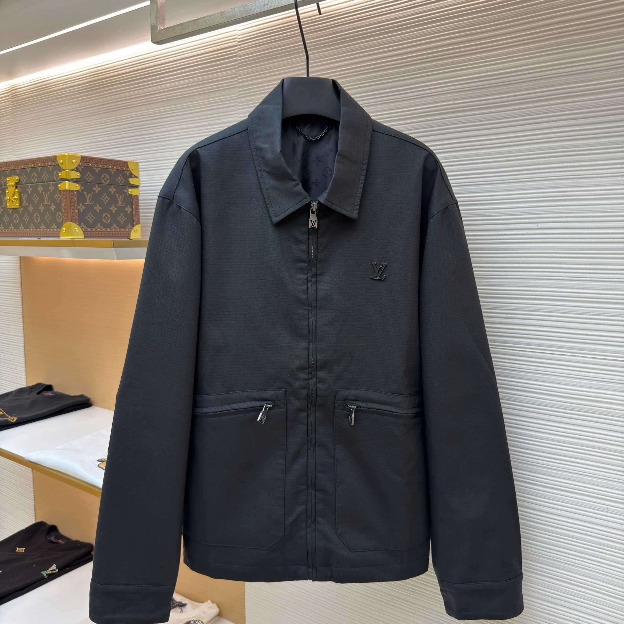 Louis Vuitton Cotton Ripstop Staff Jacket 1AJR64 - FashionPlug