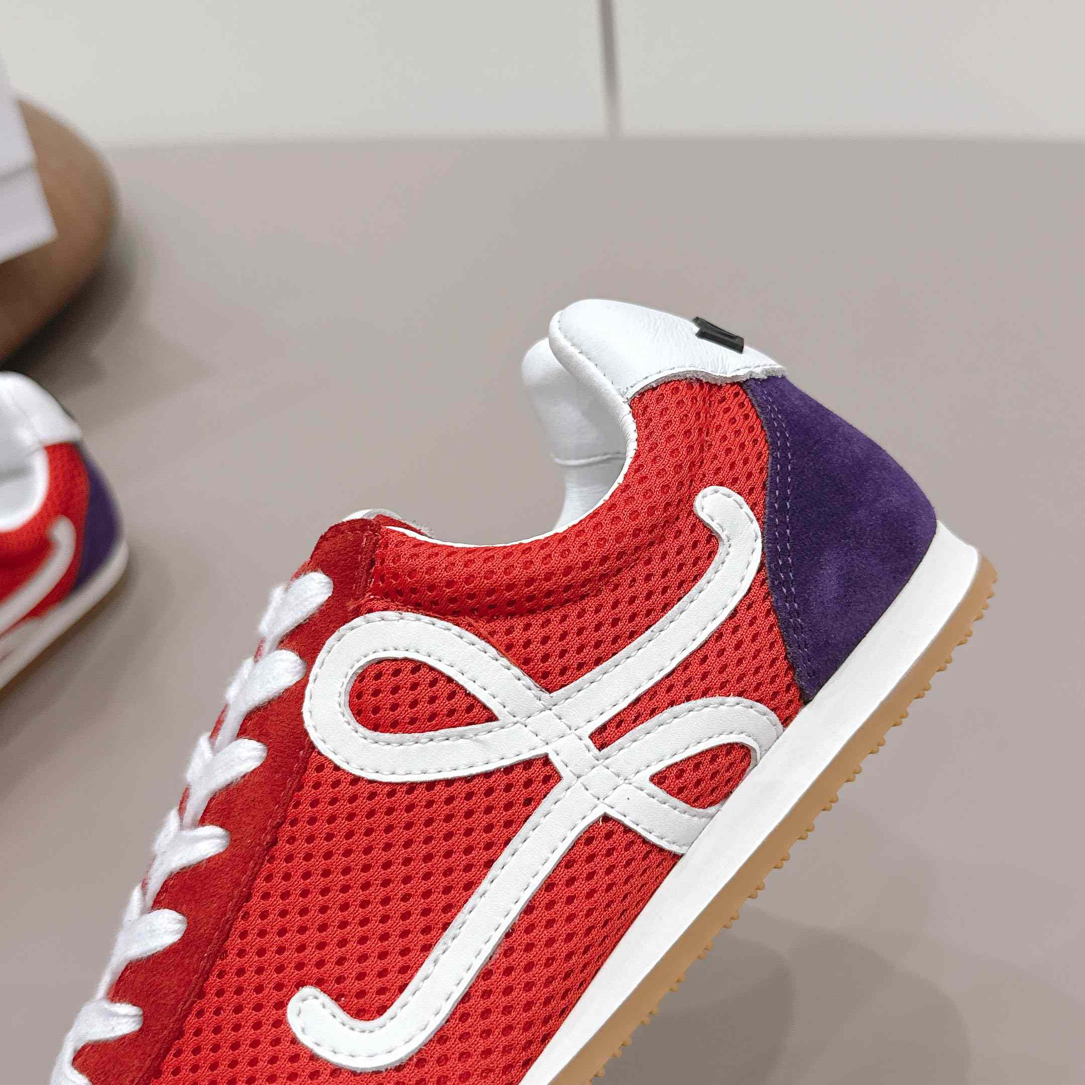 Loewe Ballet Runner 2.0 In Suede And Mesh - FashionPlug