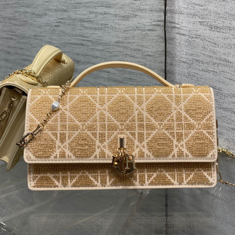 Dior Or My Dior Mini Bag - FashionPlug