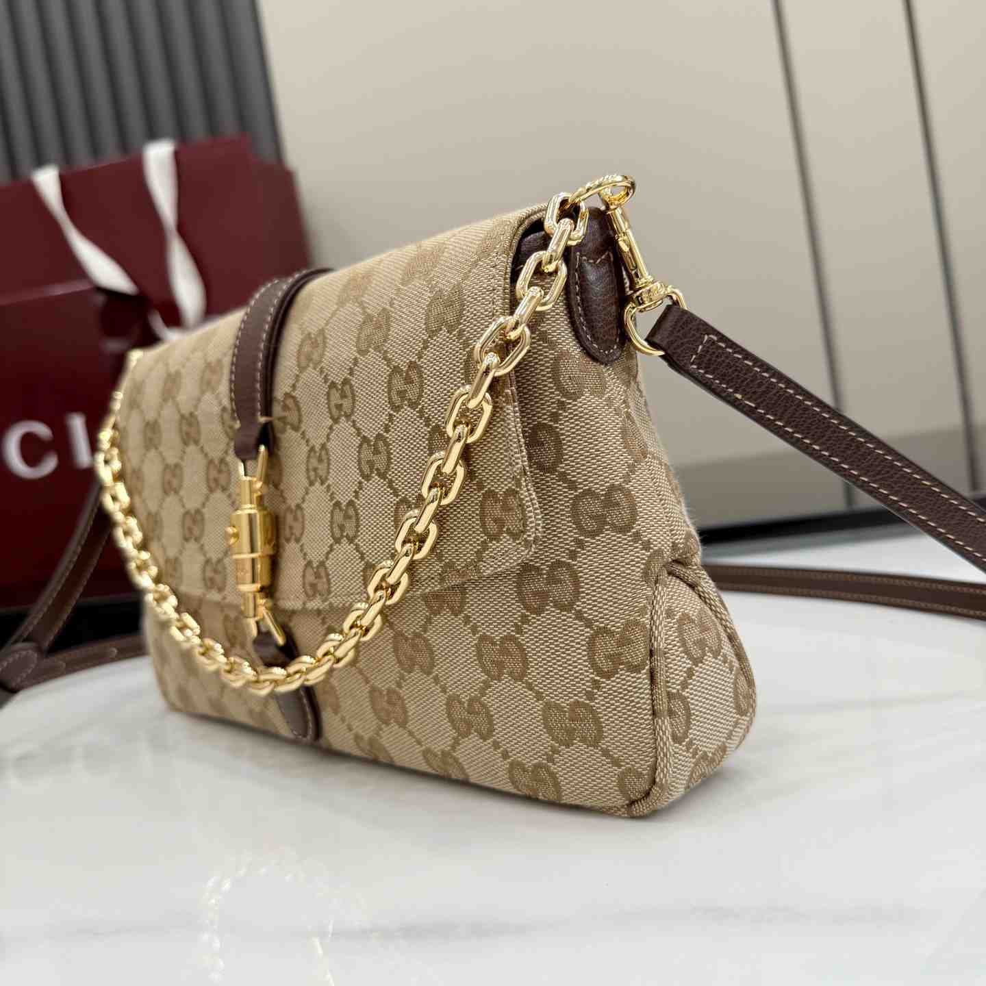 Gucci Aperitivo Medium Shoulder Bag  866720 - FashionPlug