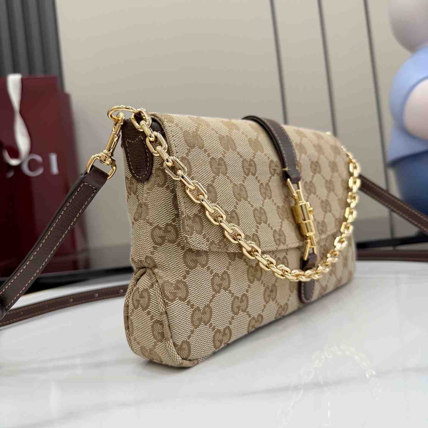Gucci Aperitivo Medium Shoulder Bag  866720 - FashionPlug