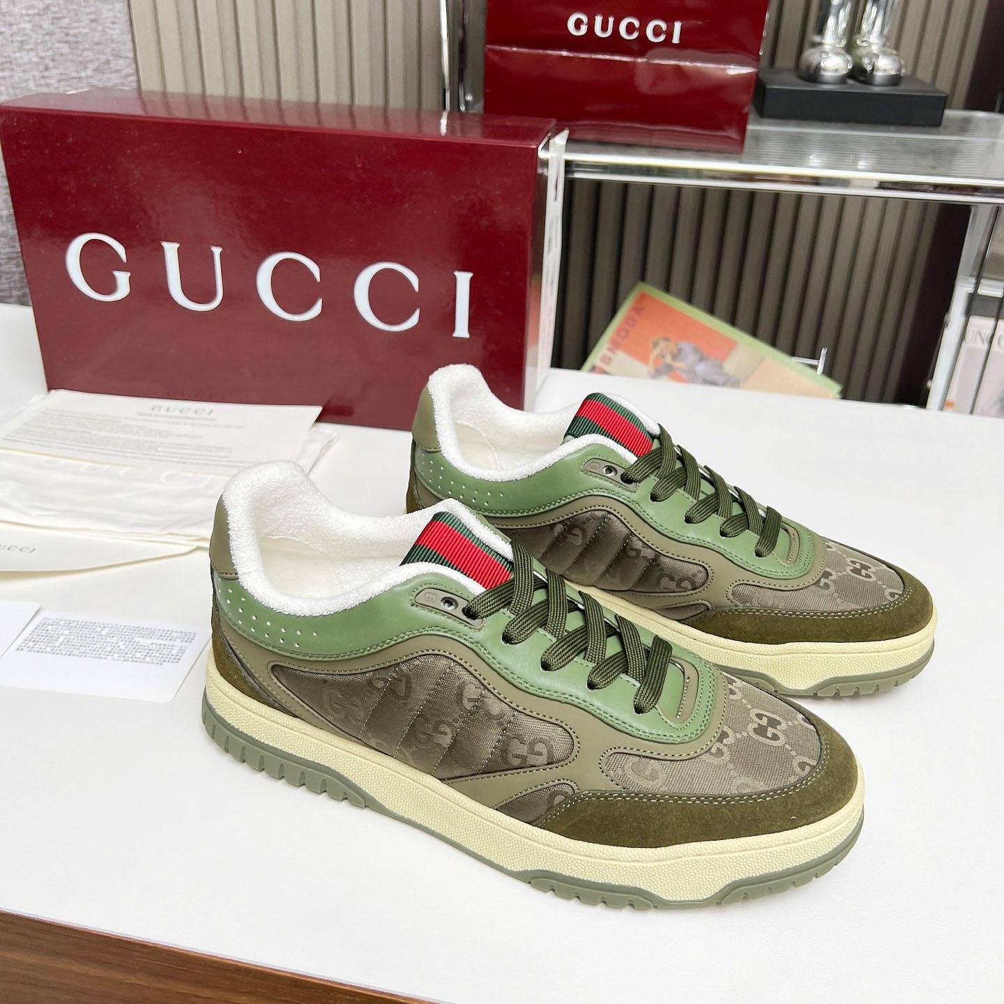 Gucci Re-Web Sneakers - FashionPlug