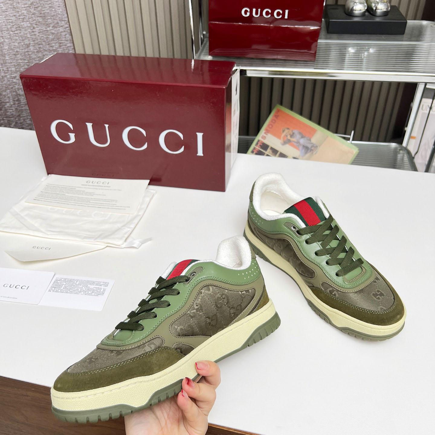 Gucci Re-Web Sneakers - FashionPlug