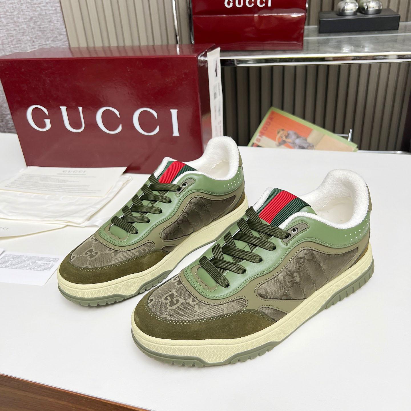 Gucci Re-Web Sneakers - FashionPlug