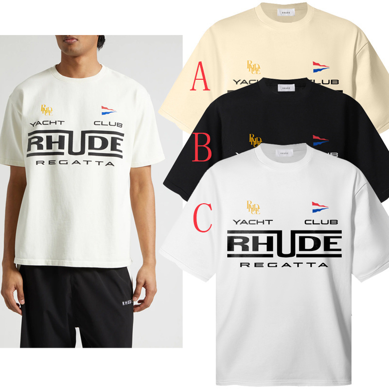 Rhude Regatta Club Tee - FashionPlug