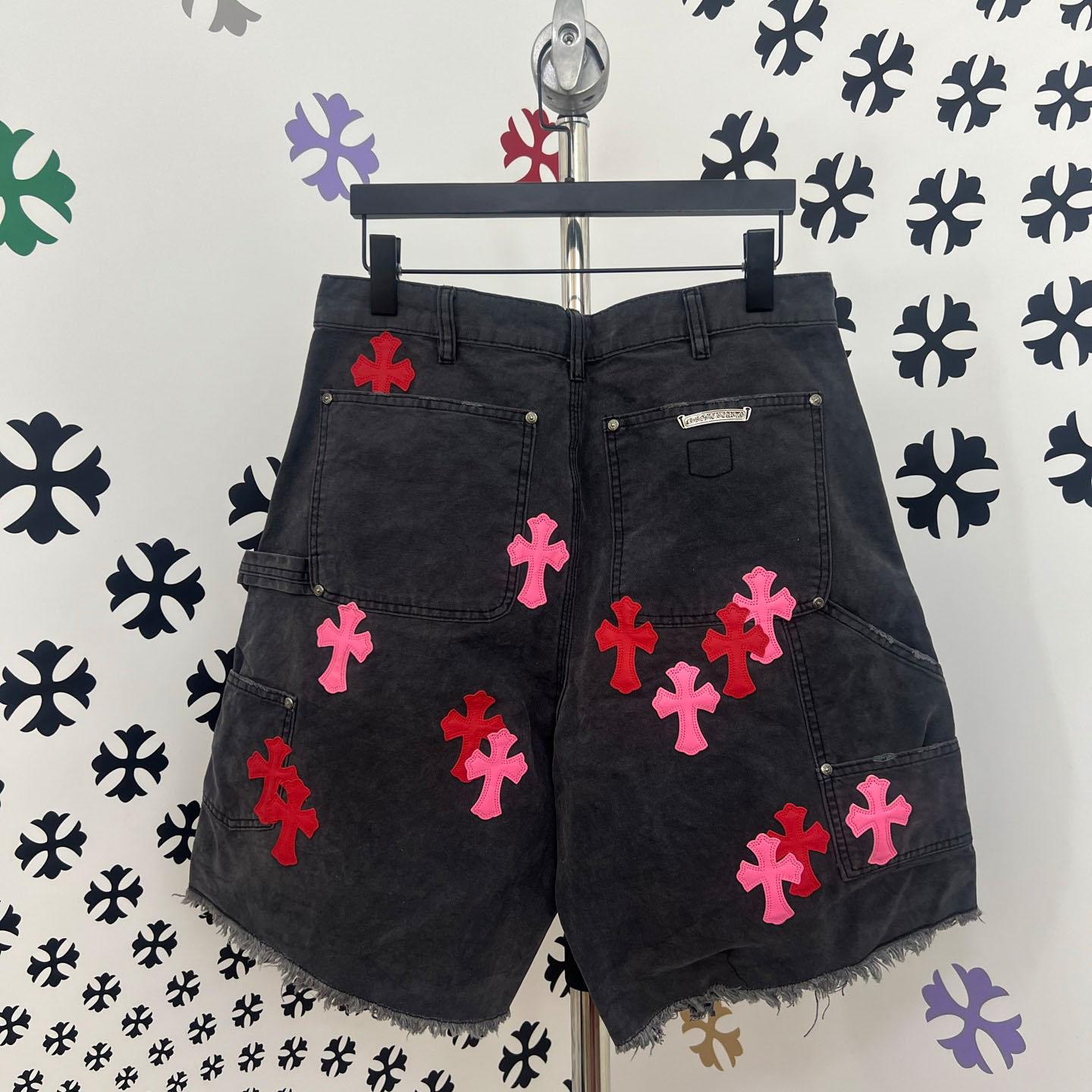 Chrome Hearts Denim Shorts - FashionPlug