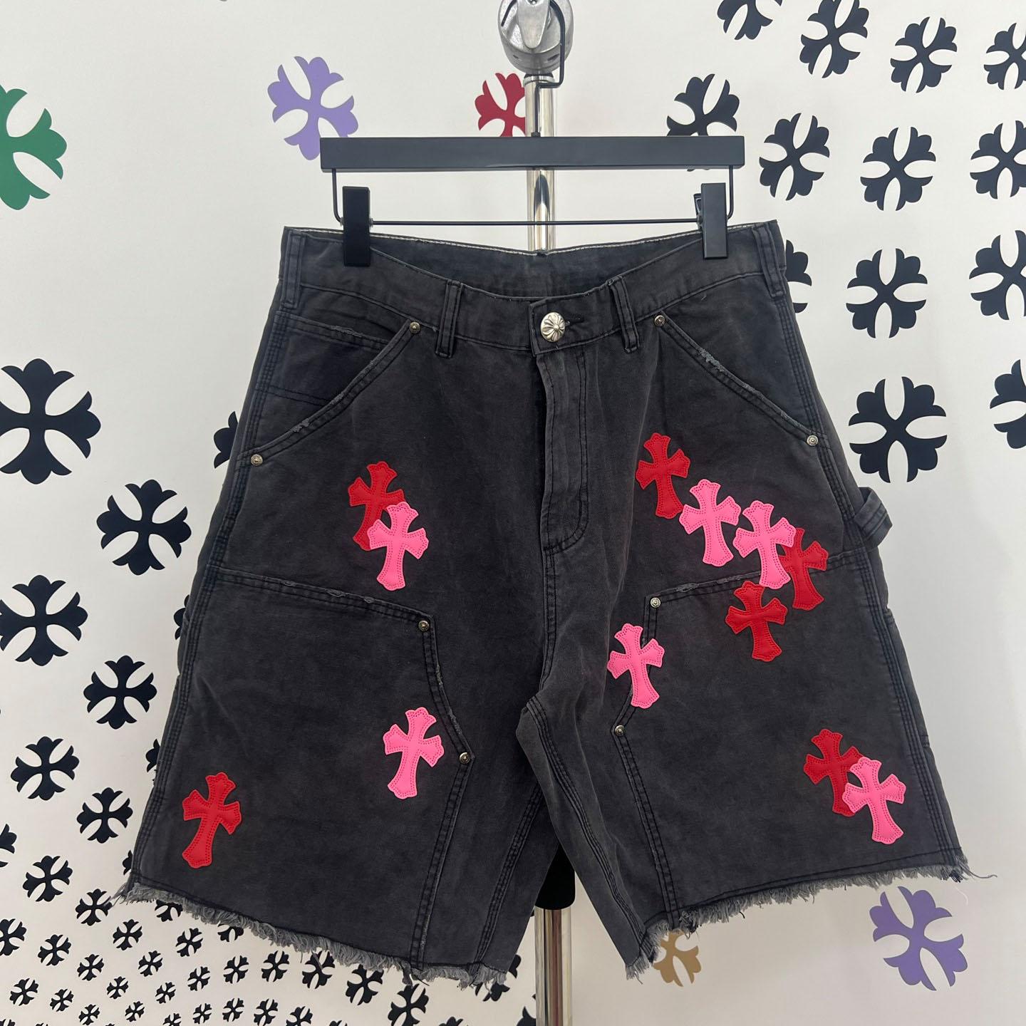 Chrome Hearts Denim Shorts - FashionPlug