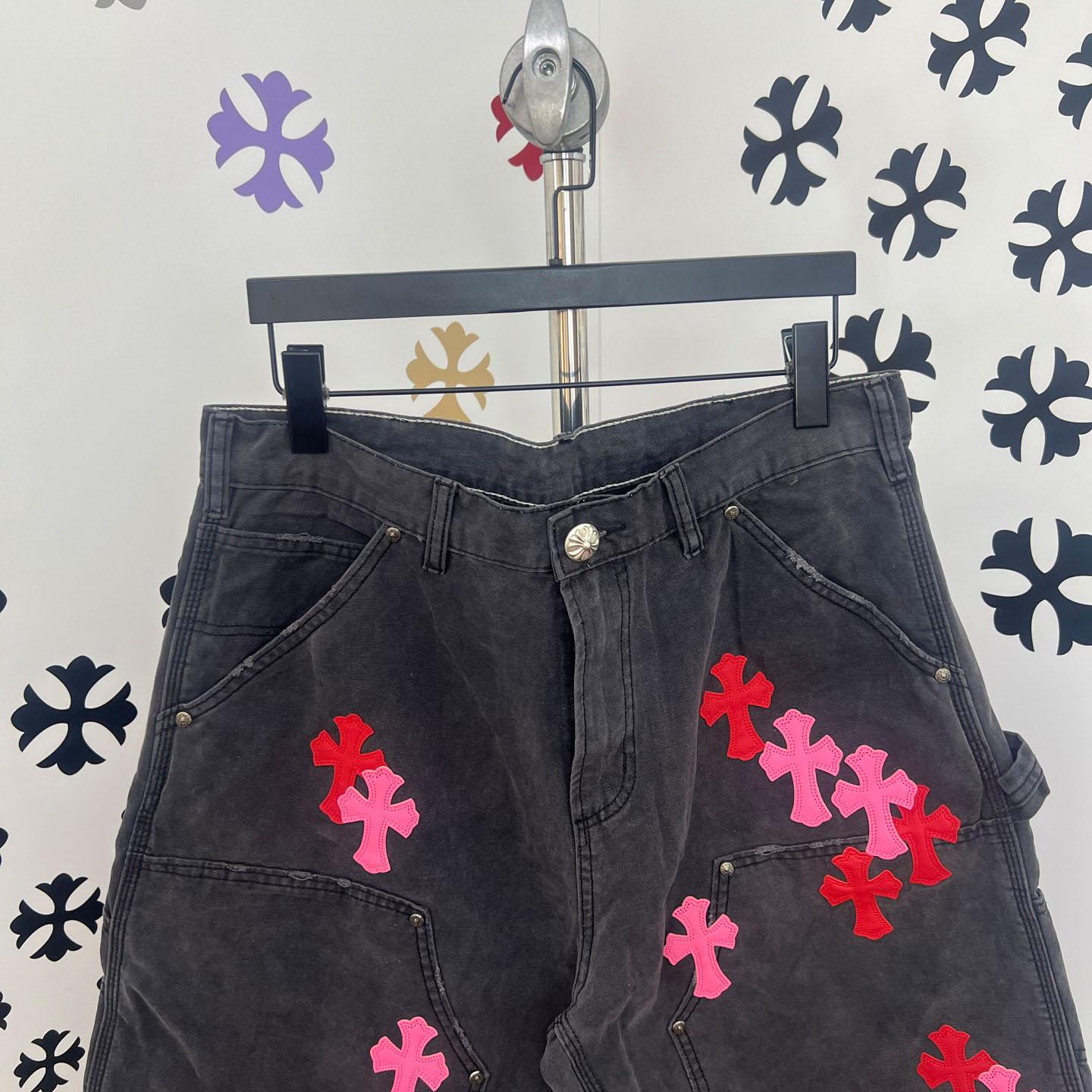 Chrome Hearts Denim Shorts - FashionPlug
